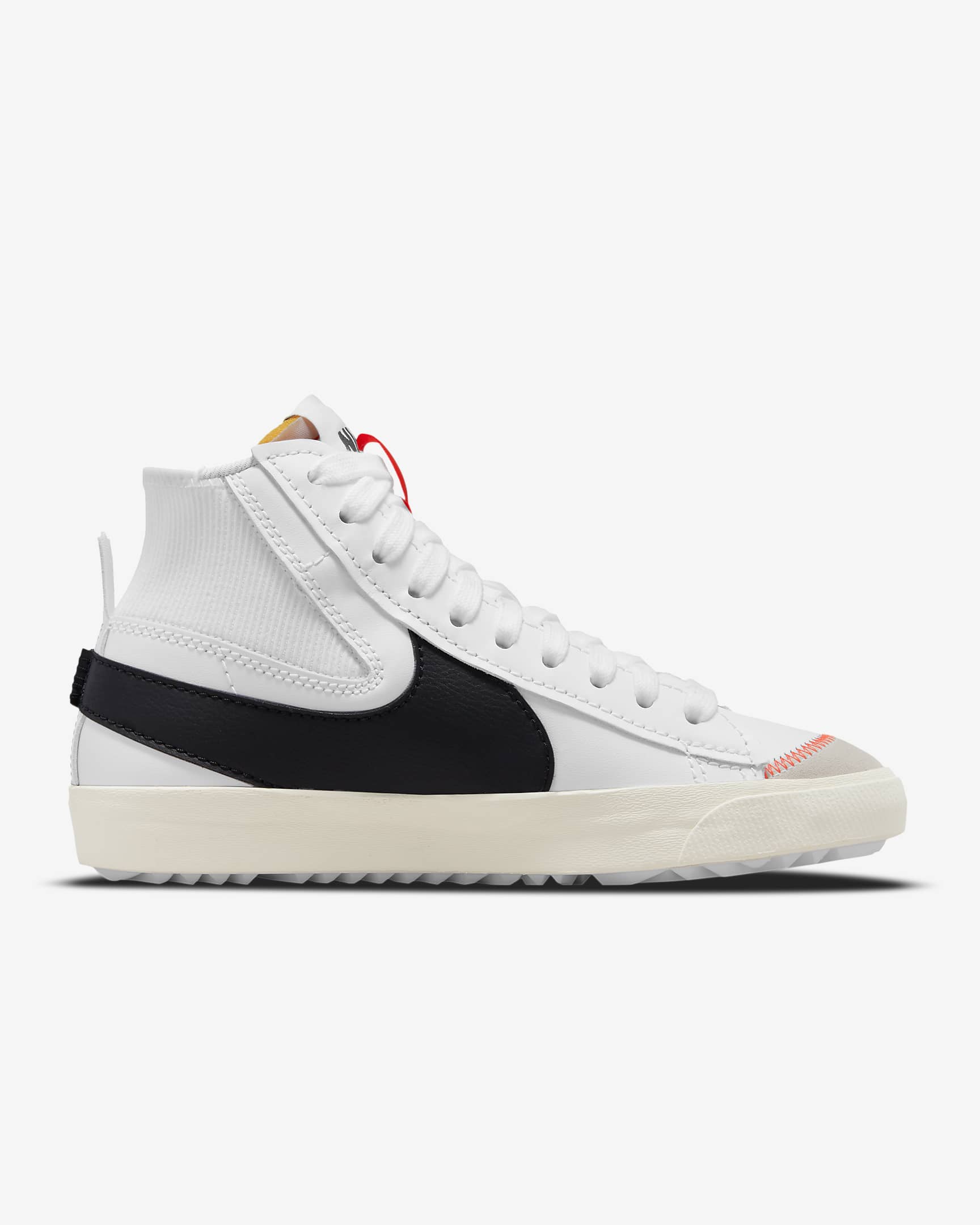 Nike Blazer Mid '77 Jumbo Men's Shoes - White/White/Sail/Black
