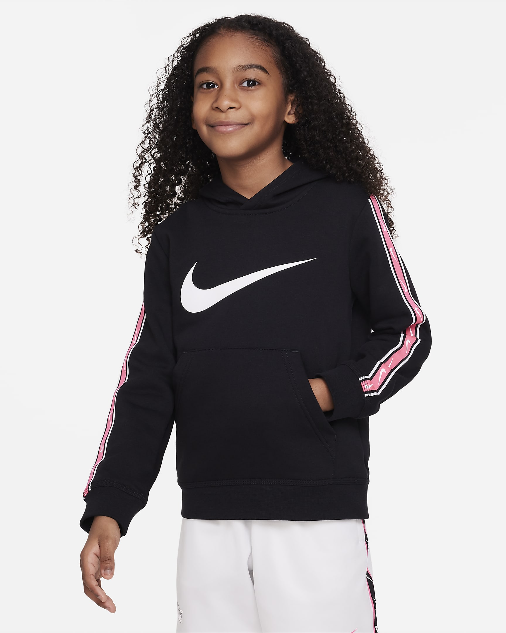 Nike Sportswear Repeat Older Kids' (Boys') Fleece Pullover Hoodie. Nike UK
