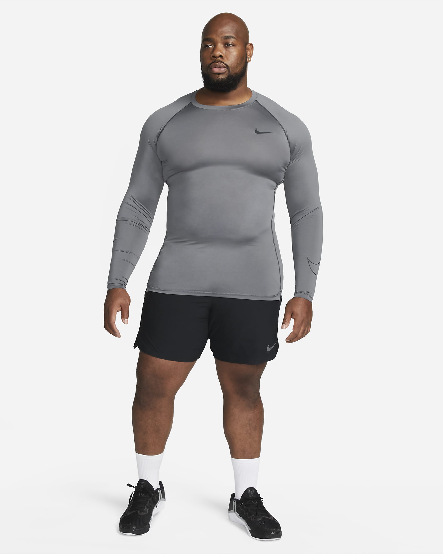 Nike Pro Dri-FIT Men's Tight-Fit Long-Sleeve Top. Nike UK