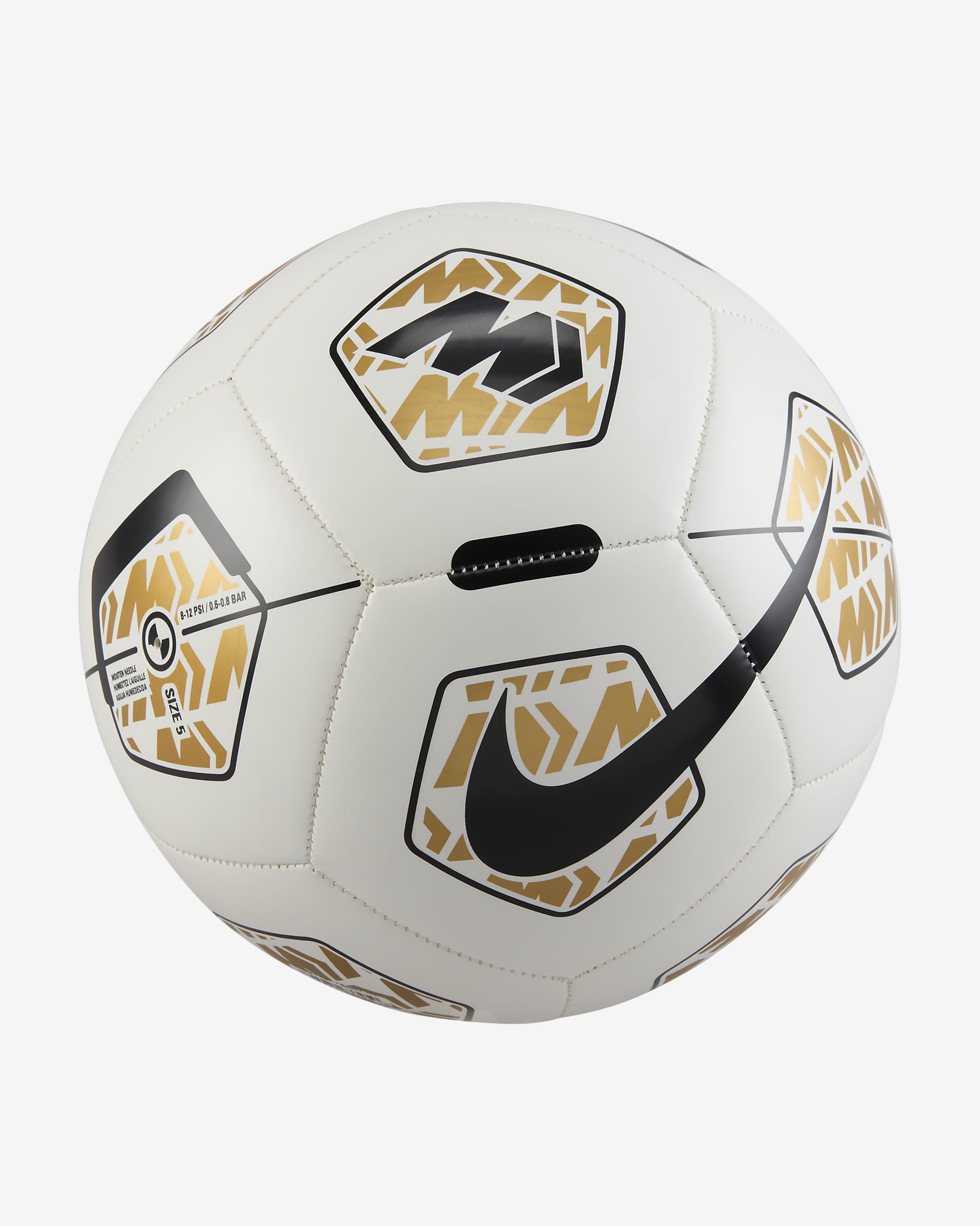 Nike Mercurial Fade Soccer Ball - White/Gold/Black