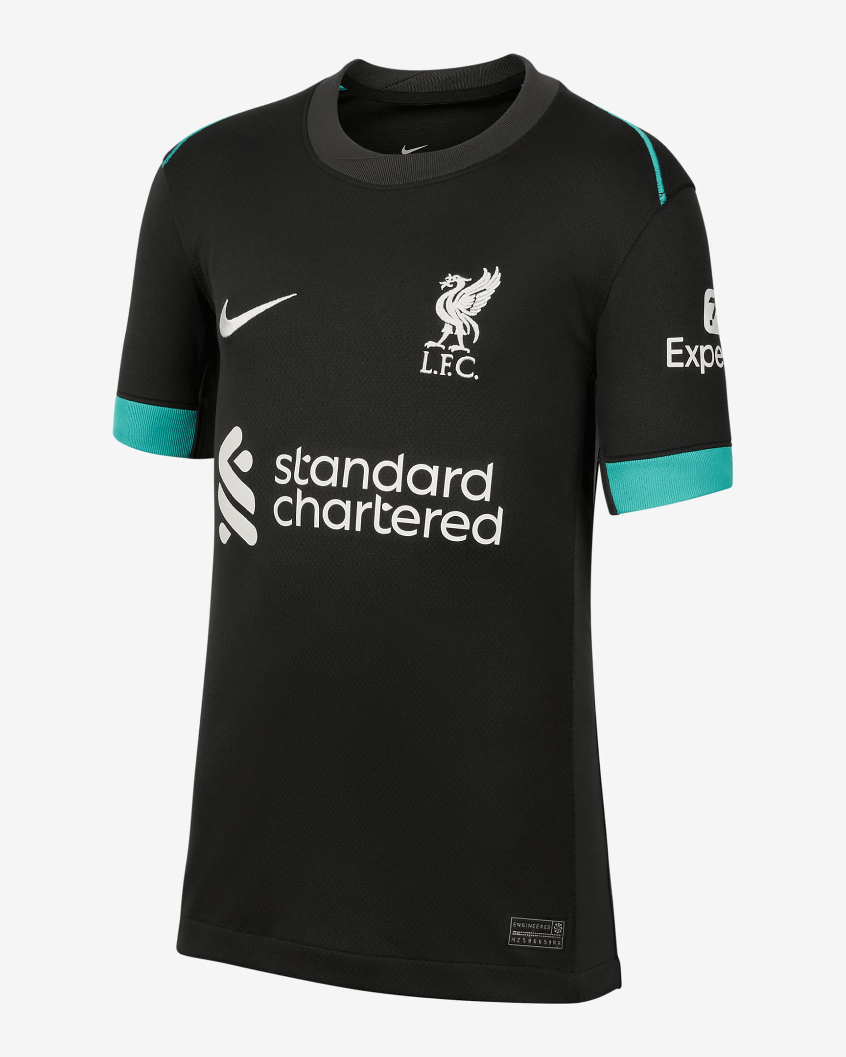 Trent Alexander-Arnold Liverpool 2024/25 Stadium Away Bid Kids' Nike Dri-FIT Soccer Jersey - Forest Green