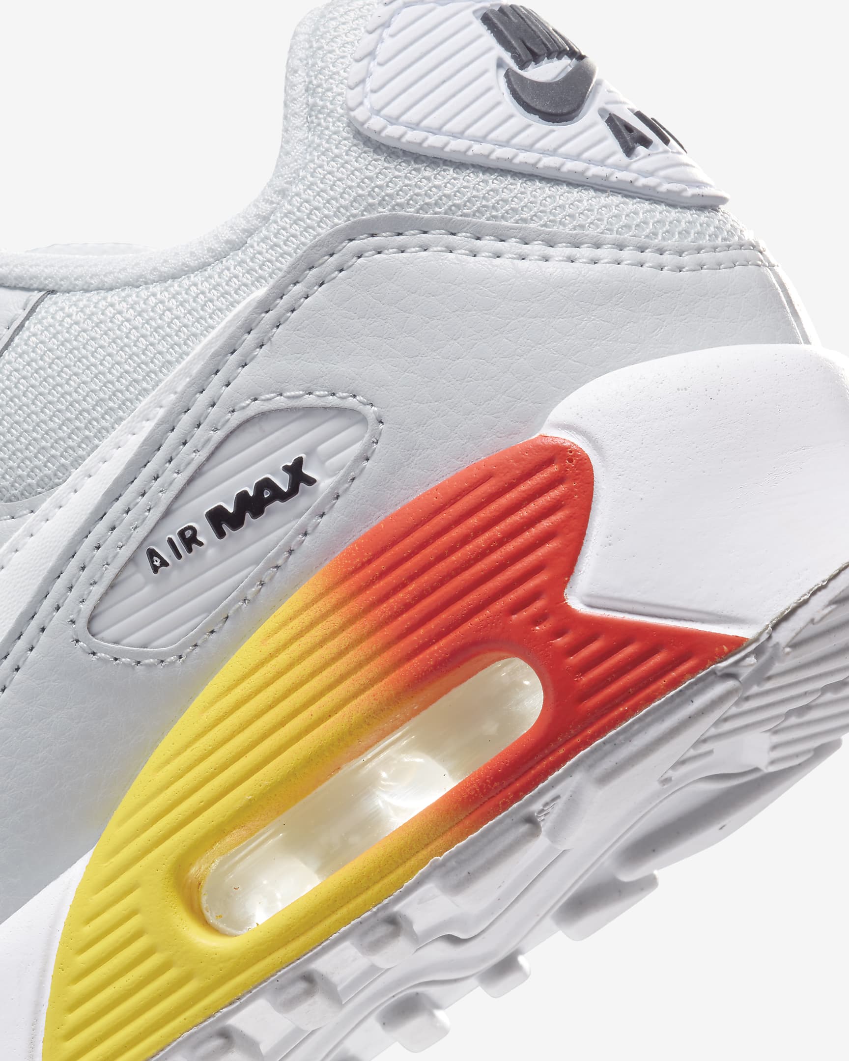 Chaussure Nike Air Max 90 pour ado - Pure Platinum/Cosmic Clay/Lightning/Blanc