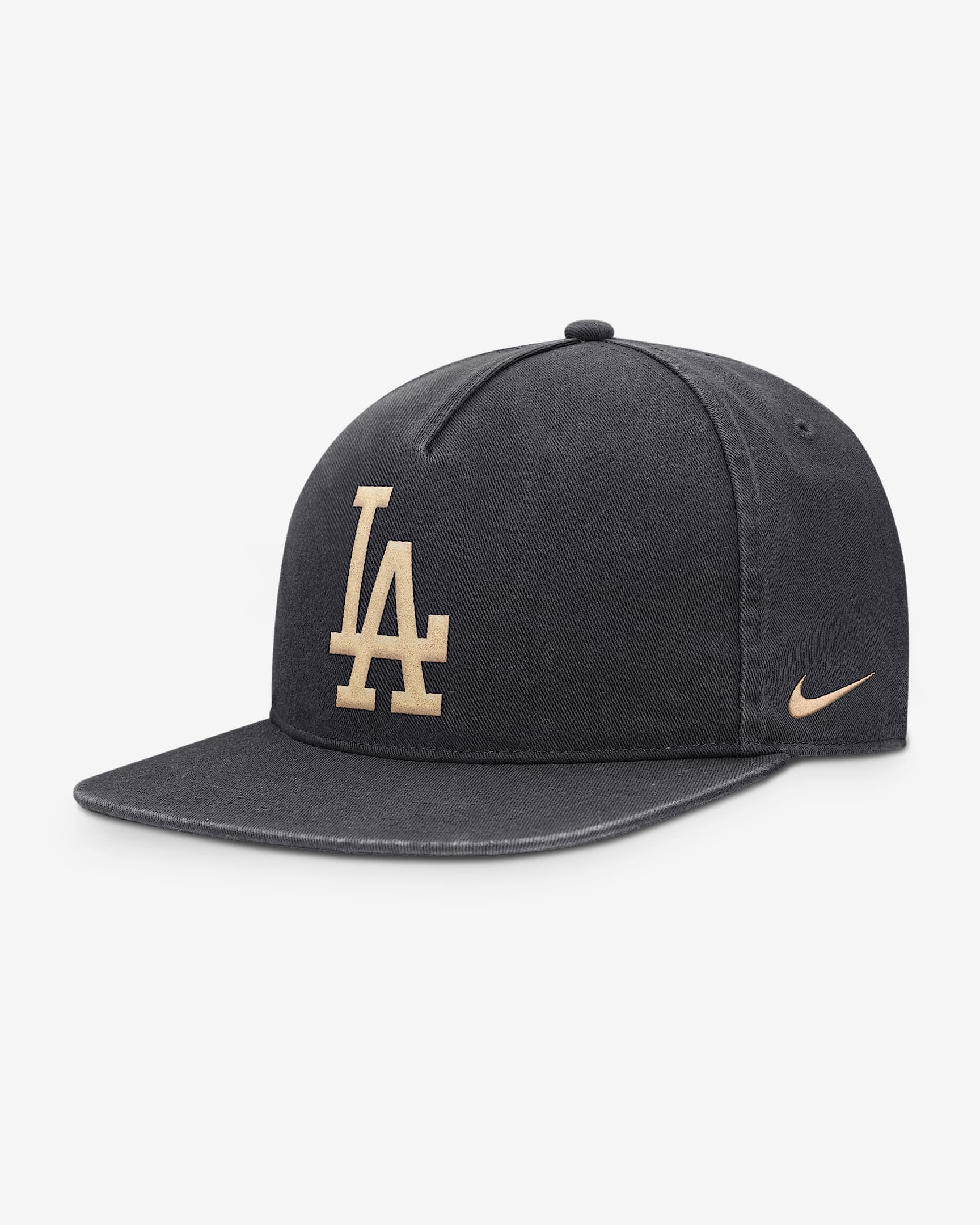Gorra Nike de la MLB ajustable para hombre Los Angeles Dodgers Pro - Antracita