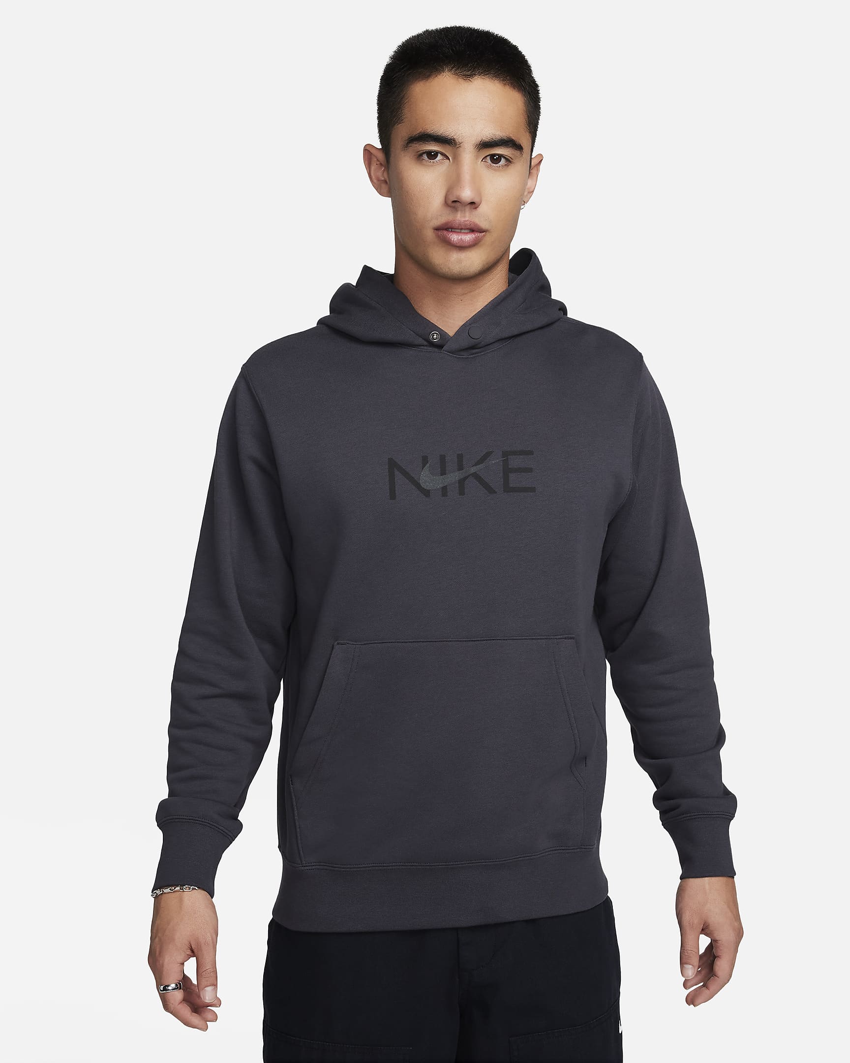 Nike Sportswear Men's French Terry Pullover Hoodie. Nike SG