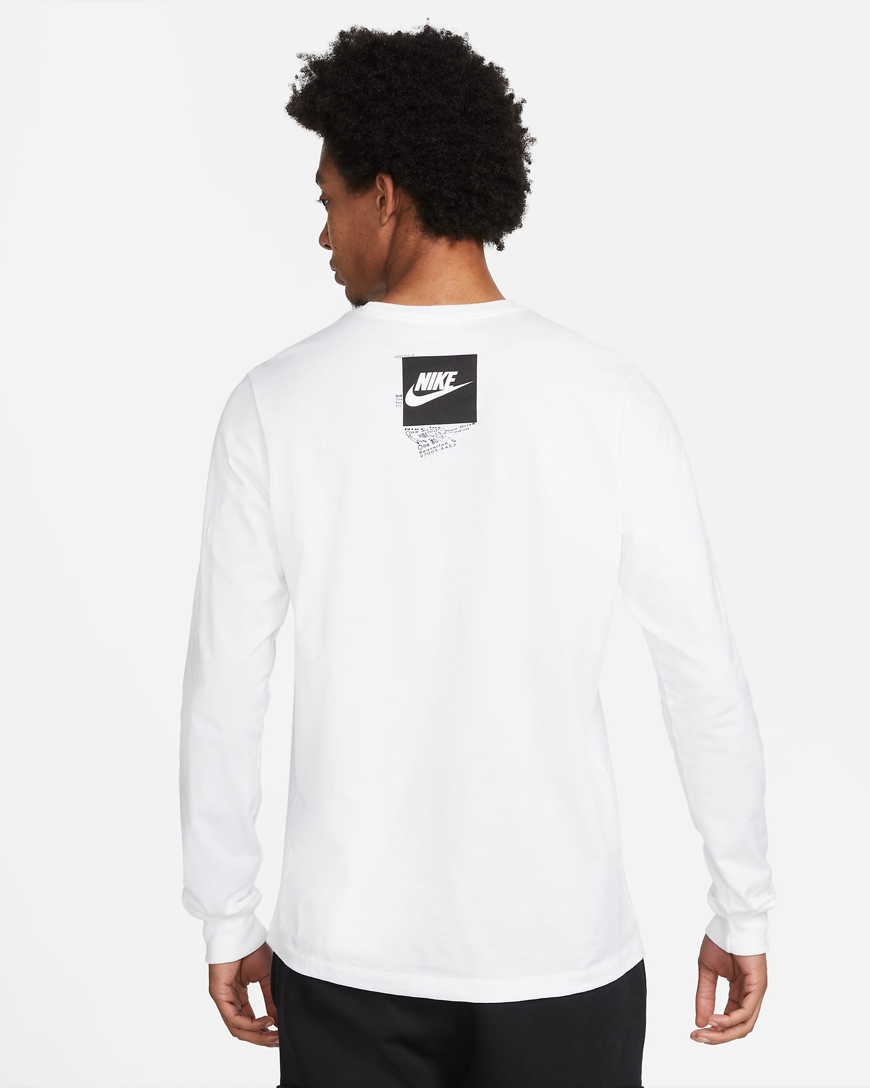 mens nike long sleeve cotton t shirts