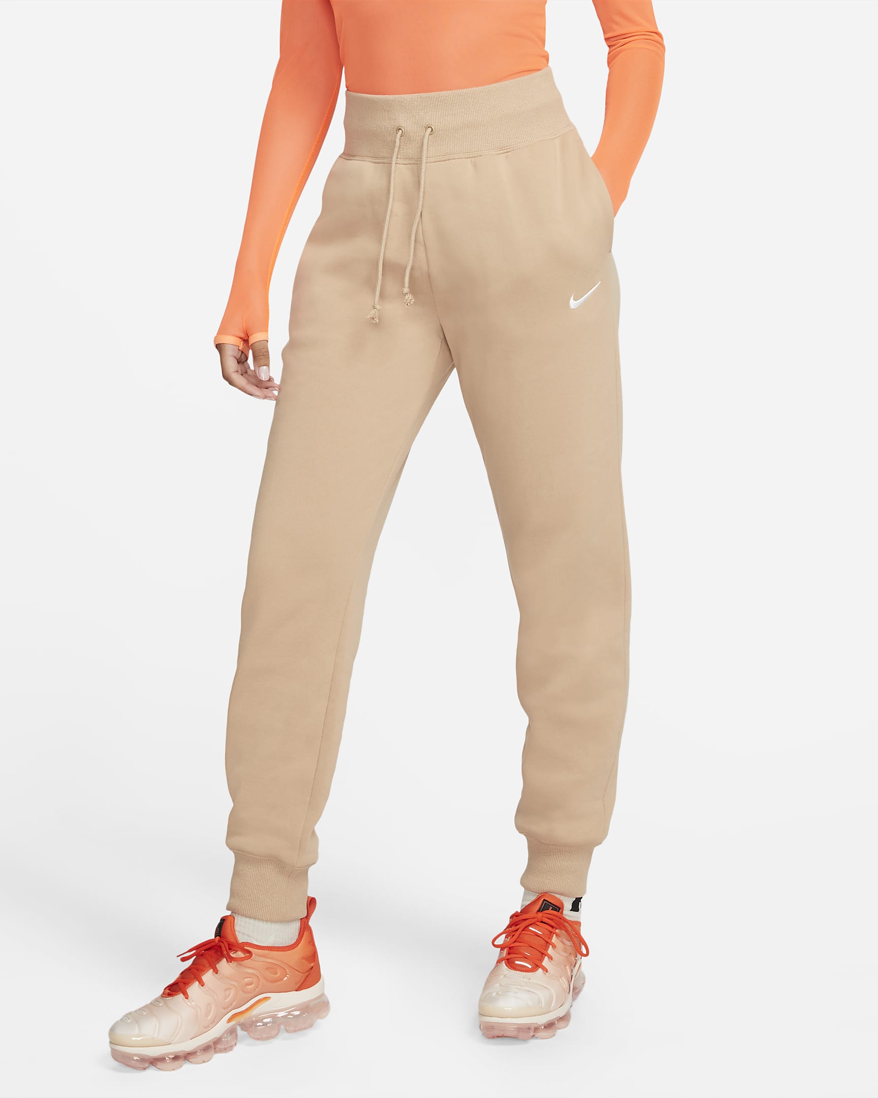Nike Sportswear Phoenix Fleece Women's High-Waisted Joggers. Nike PT