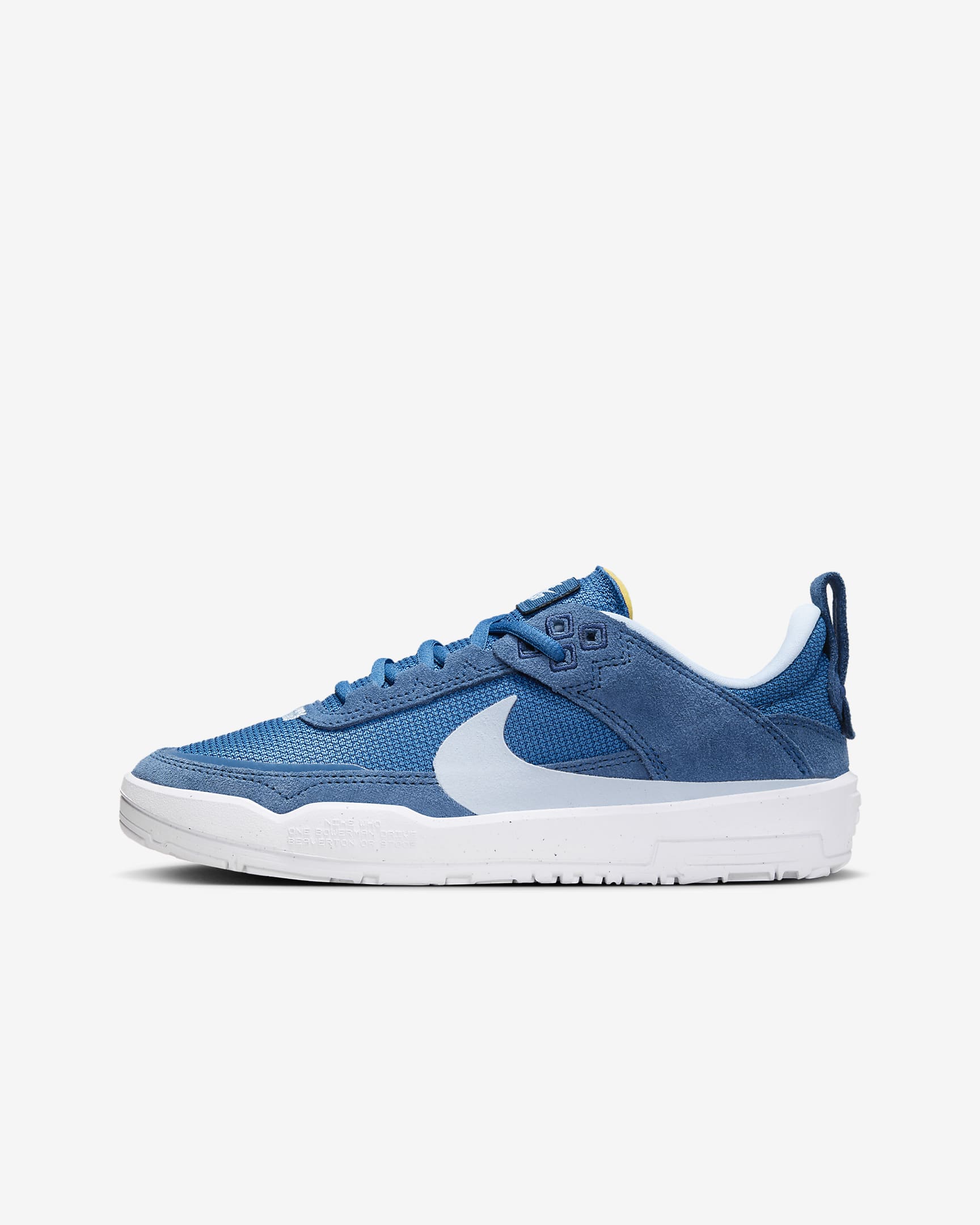 Nike SB Day One Big Kids' Skate Shoes - Court Blue/Midnight Navy/White/Light Armory Blue