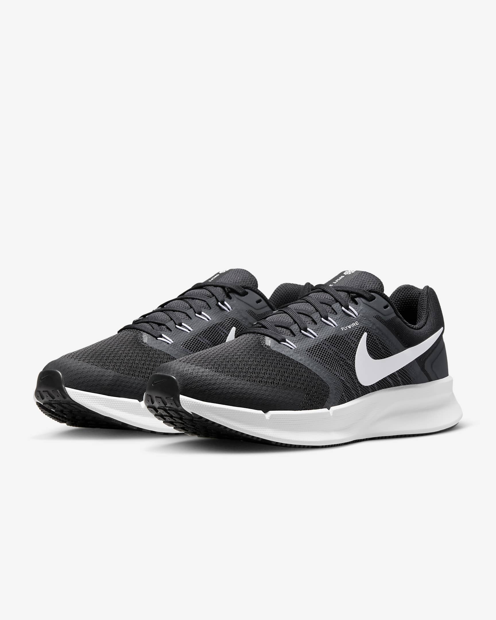 Nike Run Swift 3 Women's Road Running Shoes - Black/Dark Smoke Grey/White