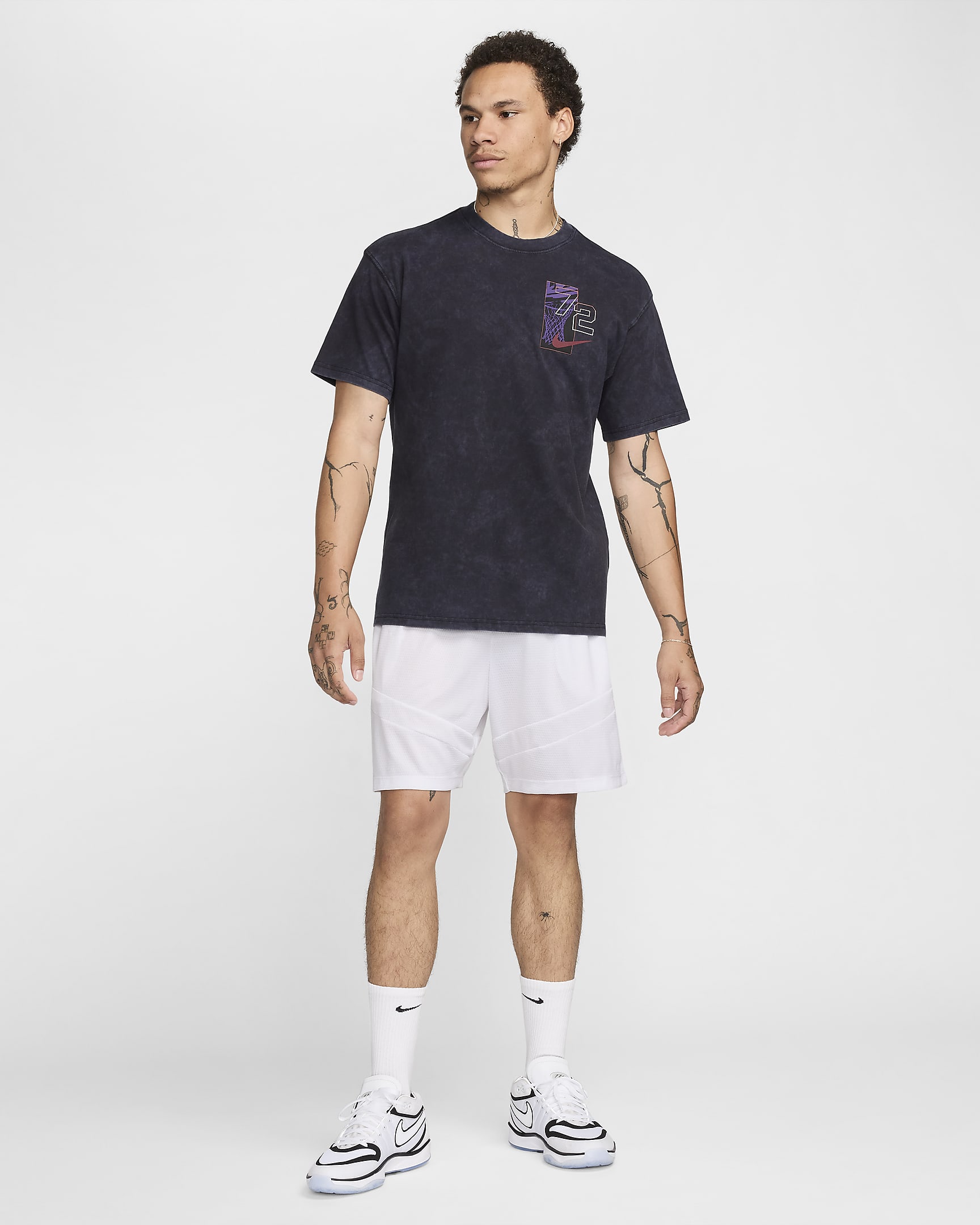 T-shirt de basket Max90 Nike pour homme - Noir