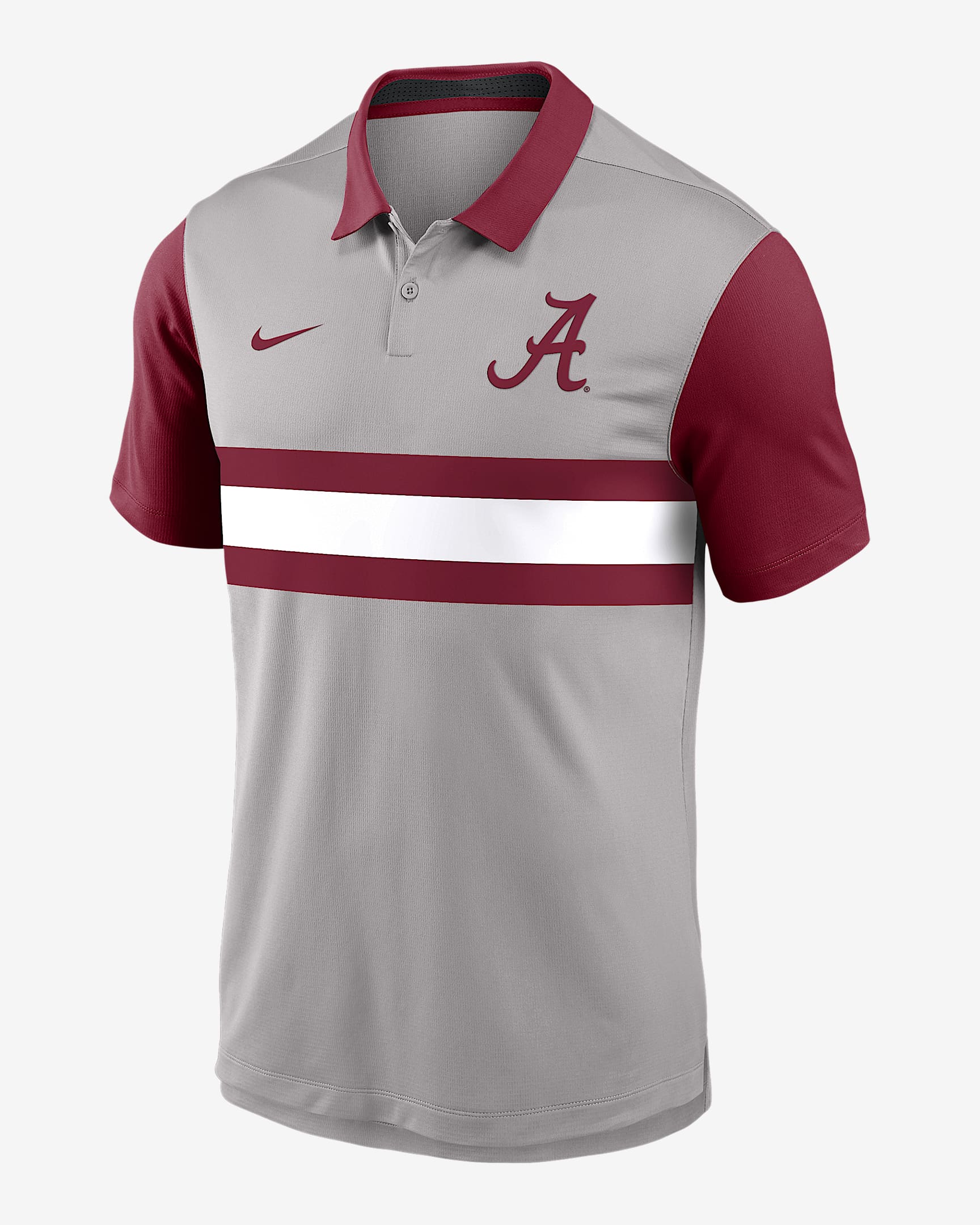 Alabama Vapor Men's Nike Dri-FIT College Polo - Grey