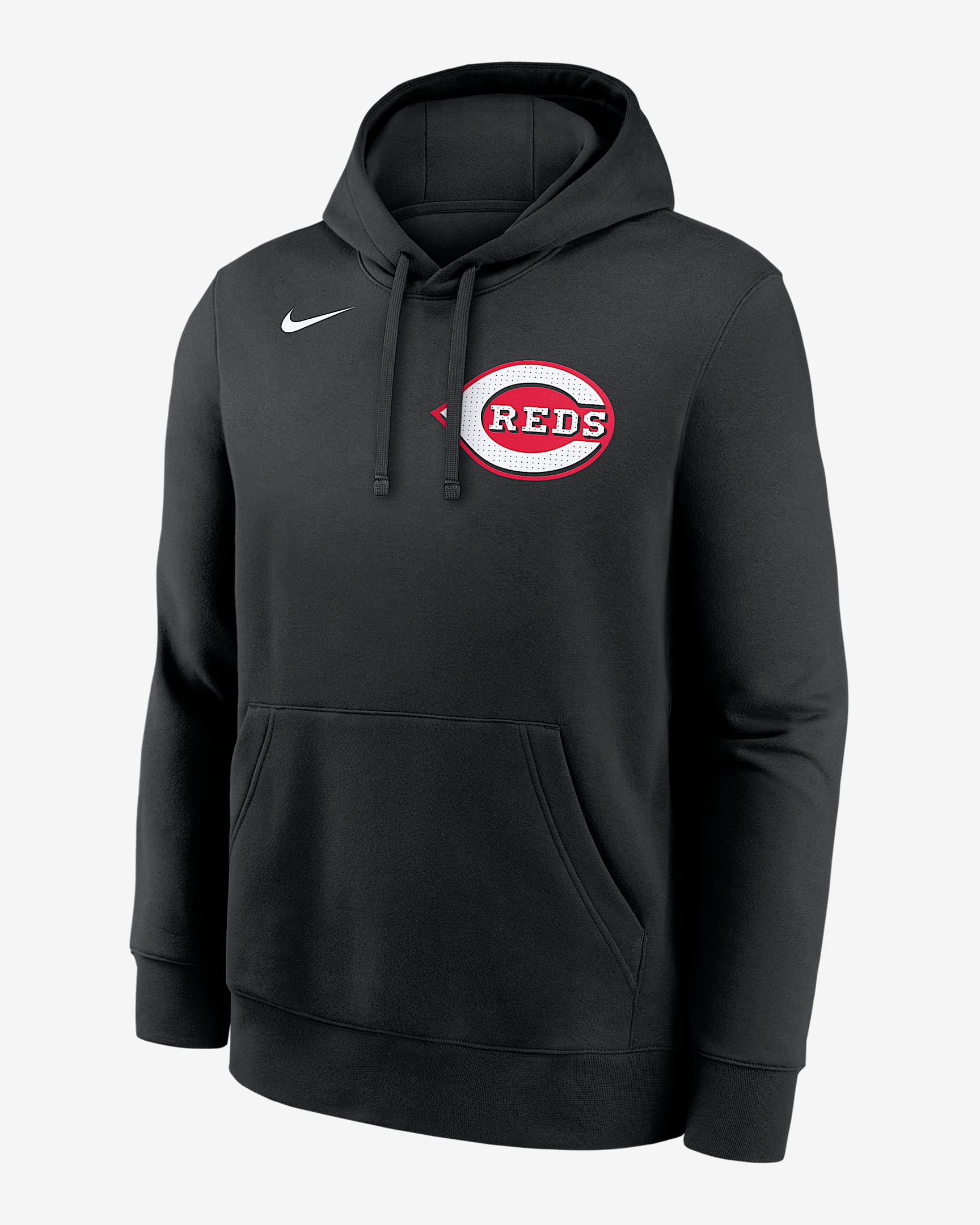 Elly De La Cruz Cincinnati Reds Club Men's Nike MLB Pullover Hoodie - Black