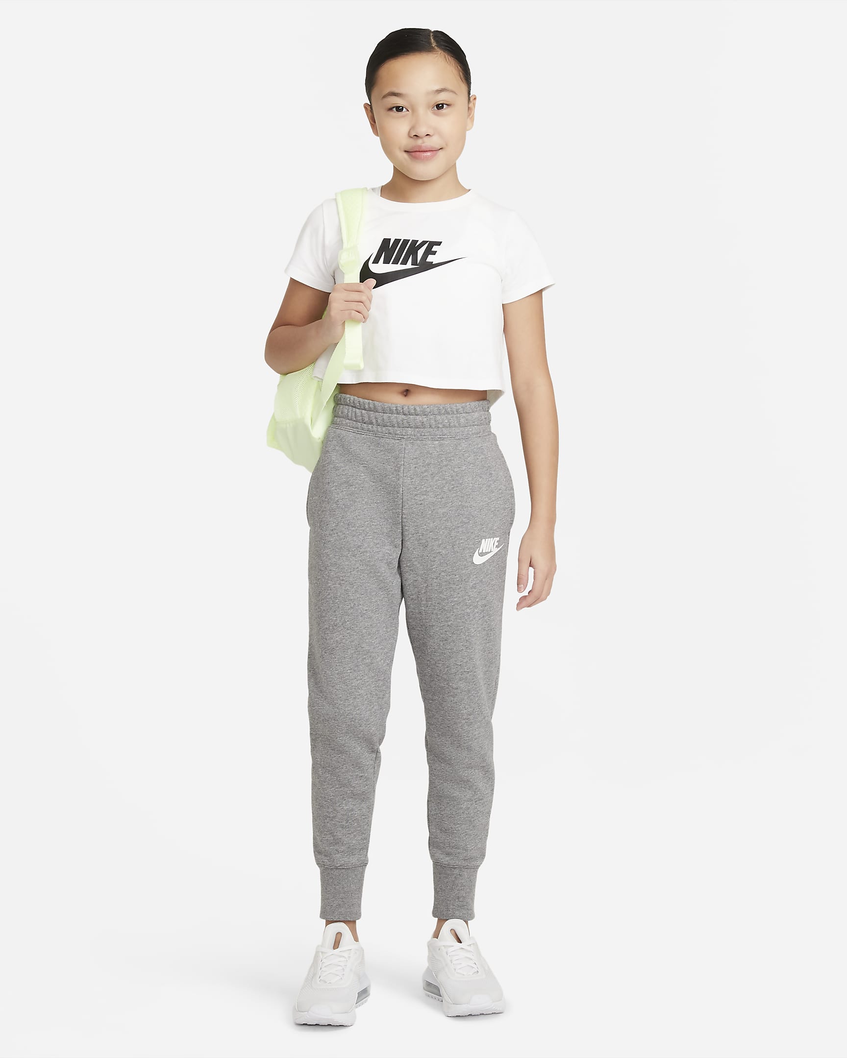 Nike Sportswear Club Older Kids' (Girls') French Terry Trousers. Nike UK