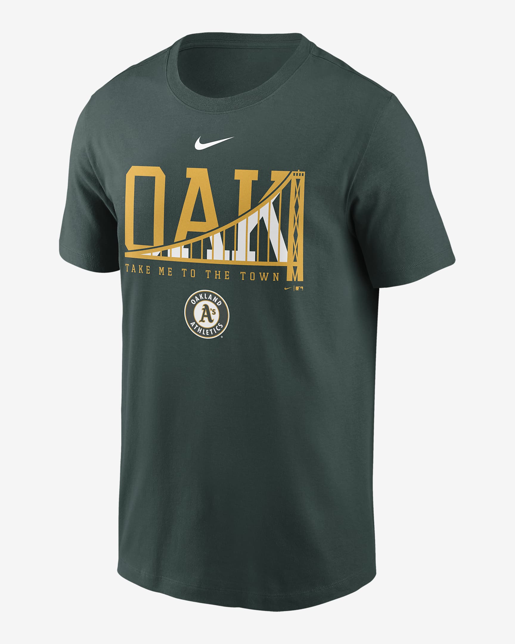 Nike Local (MLB Oakland Athletics) Men's T-Shirt. Nike.com