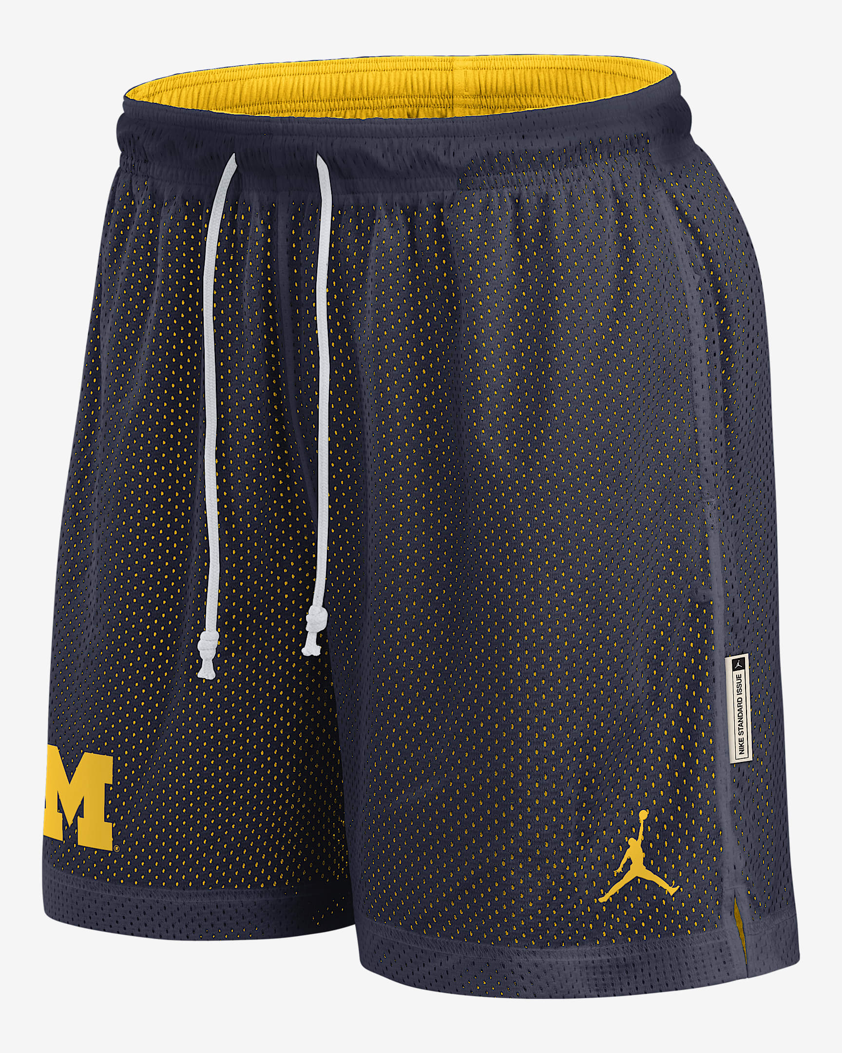 Michigan Reversible Men's Jordan Brand Dri-FIT College Shorts - Navy