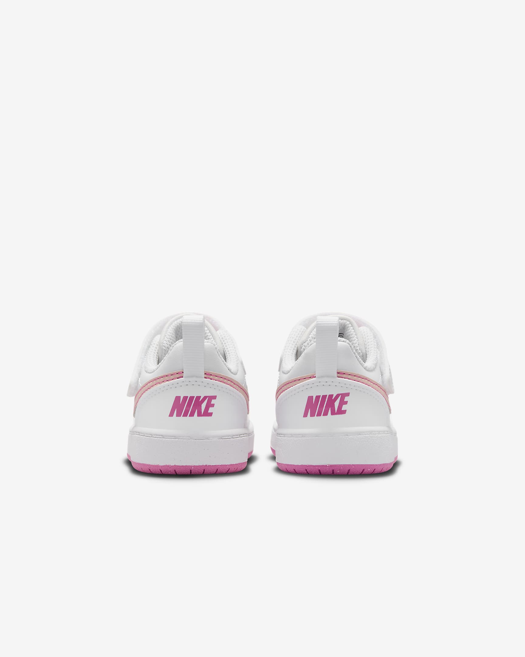 Nike Court Borough Low Recraft Baby/Toddler Shoes - White/Pinksicle/Arctic Orange