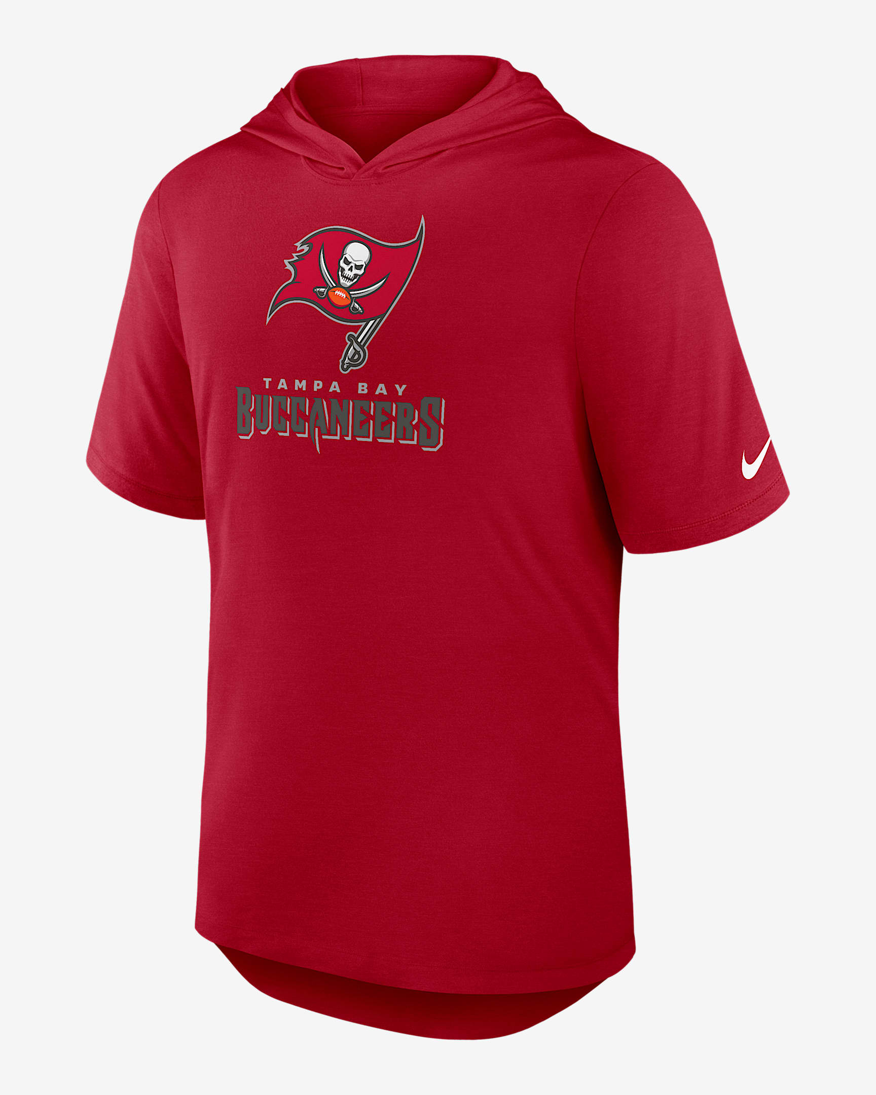 Tampa Bay Buccaneers Men's Nike Dri-FIT NFL Hooded T-Shirt - Red
