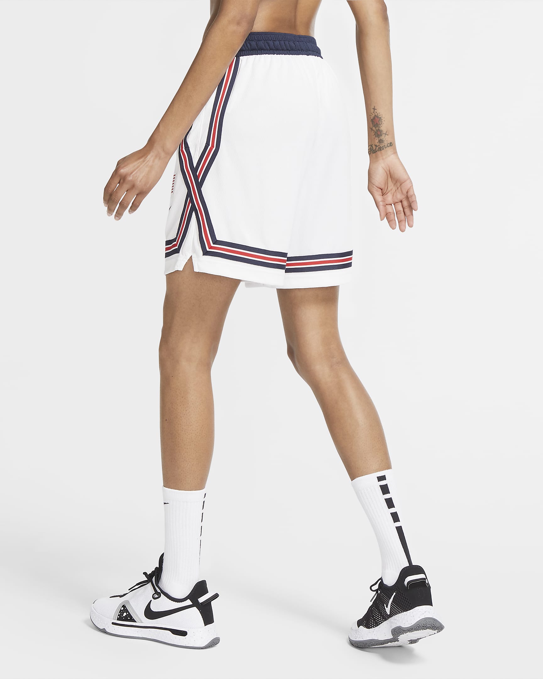 USA Women's Nike Basketball Shorts.