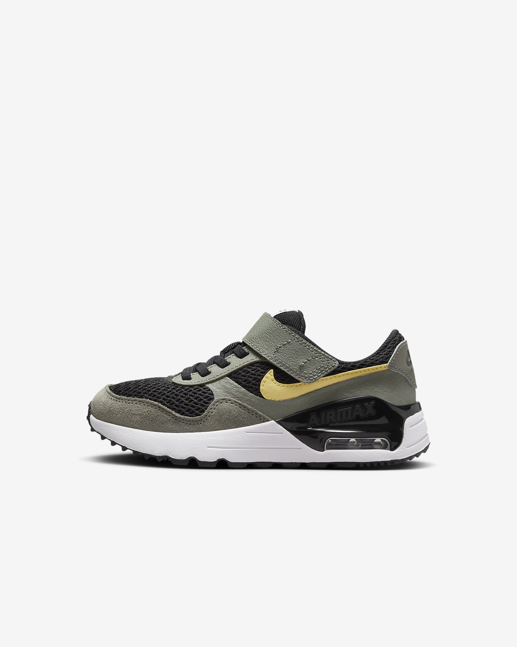 Nike Air Max SYSTM Younger Kids' Shoes - Black/Dark Stucco/Black/Saturn Gold