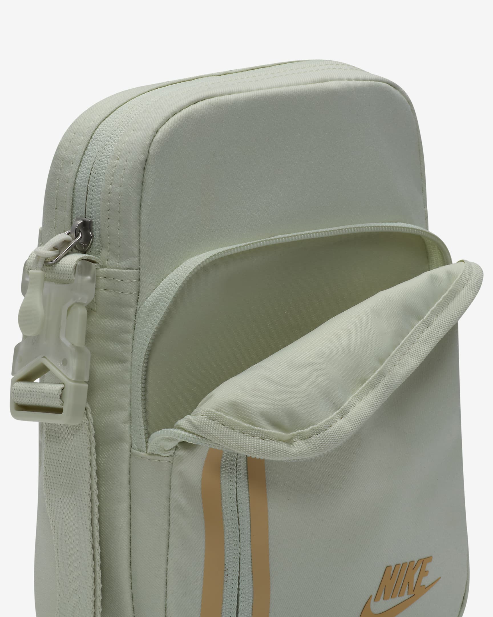 Nike Premium Bolsa tipo bandolera (4 l) - Sea Glass/Sea Glass/Sesame