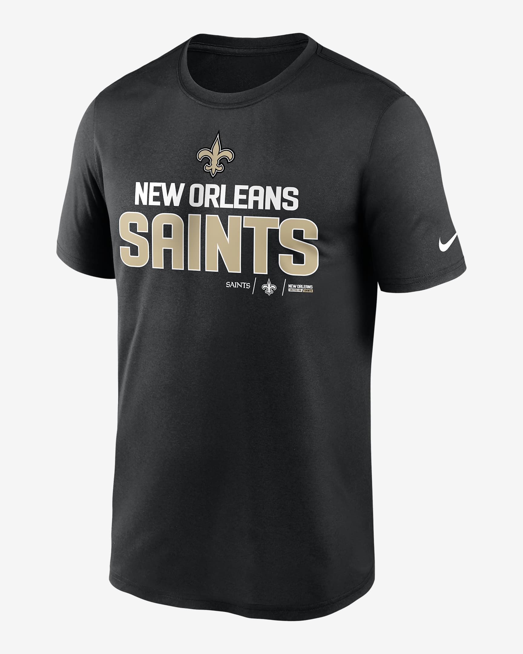 Playera Para Hombre Nike Dri-fit Community Legend (nfl New Orleans 