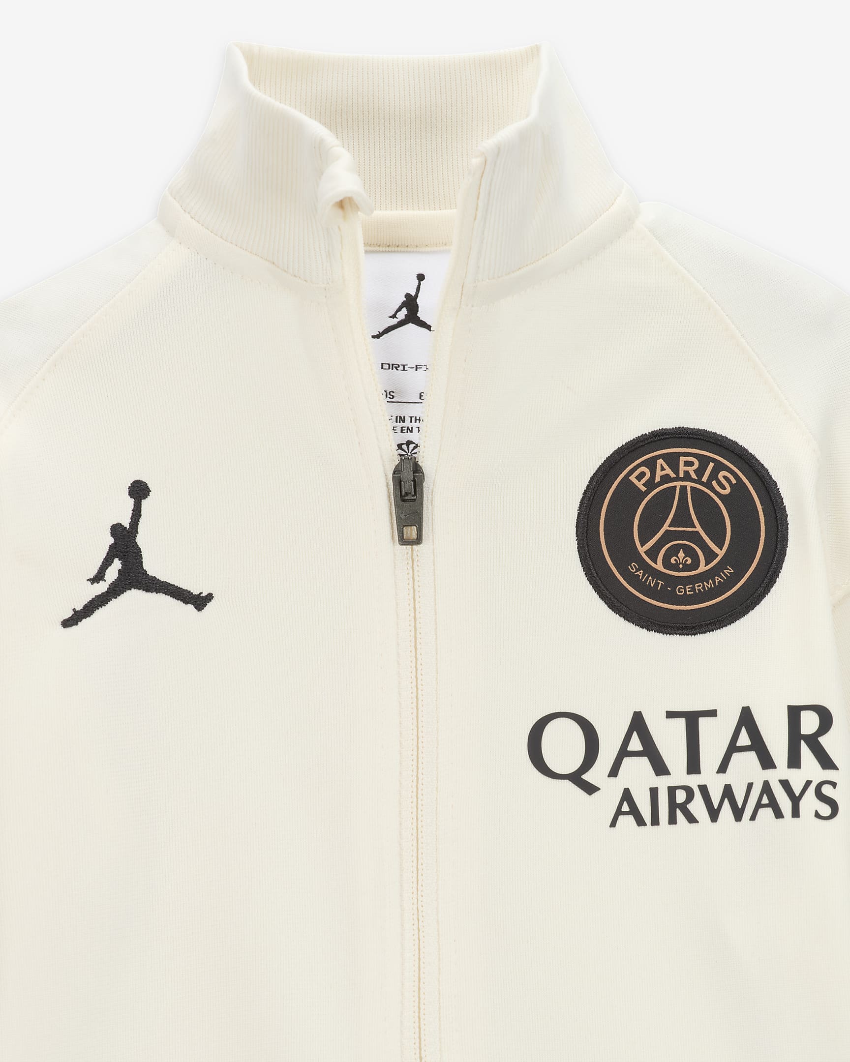 Paris Saint-Germain Strike Third Baby/Toddler Jordan Dri-FIT Football Knit Tracksuit - Pale Ivory/Rust Pink/Black/Rust Pink