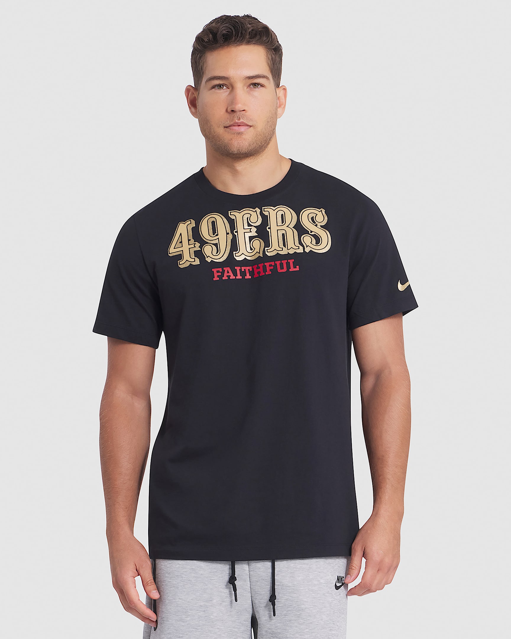 San Francisco 49ers Rivalries Collection Essential Men's Nike NFL T-Shirt - Black
