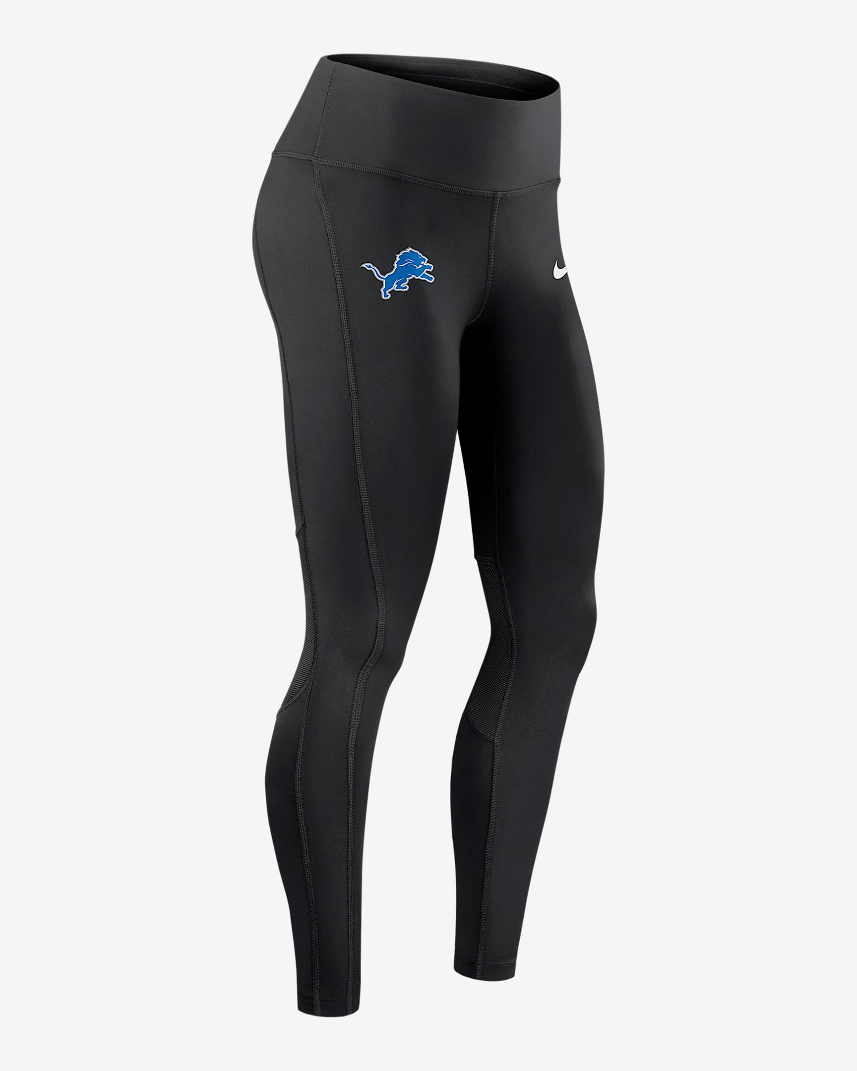 Detroit Lions Epic Fast Women's Nike Dri-FIT NFL Leggings - Black