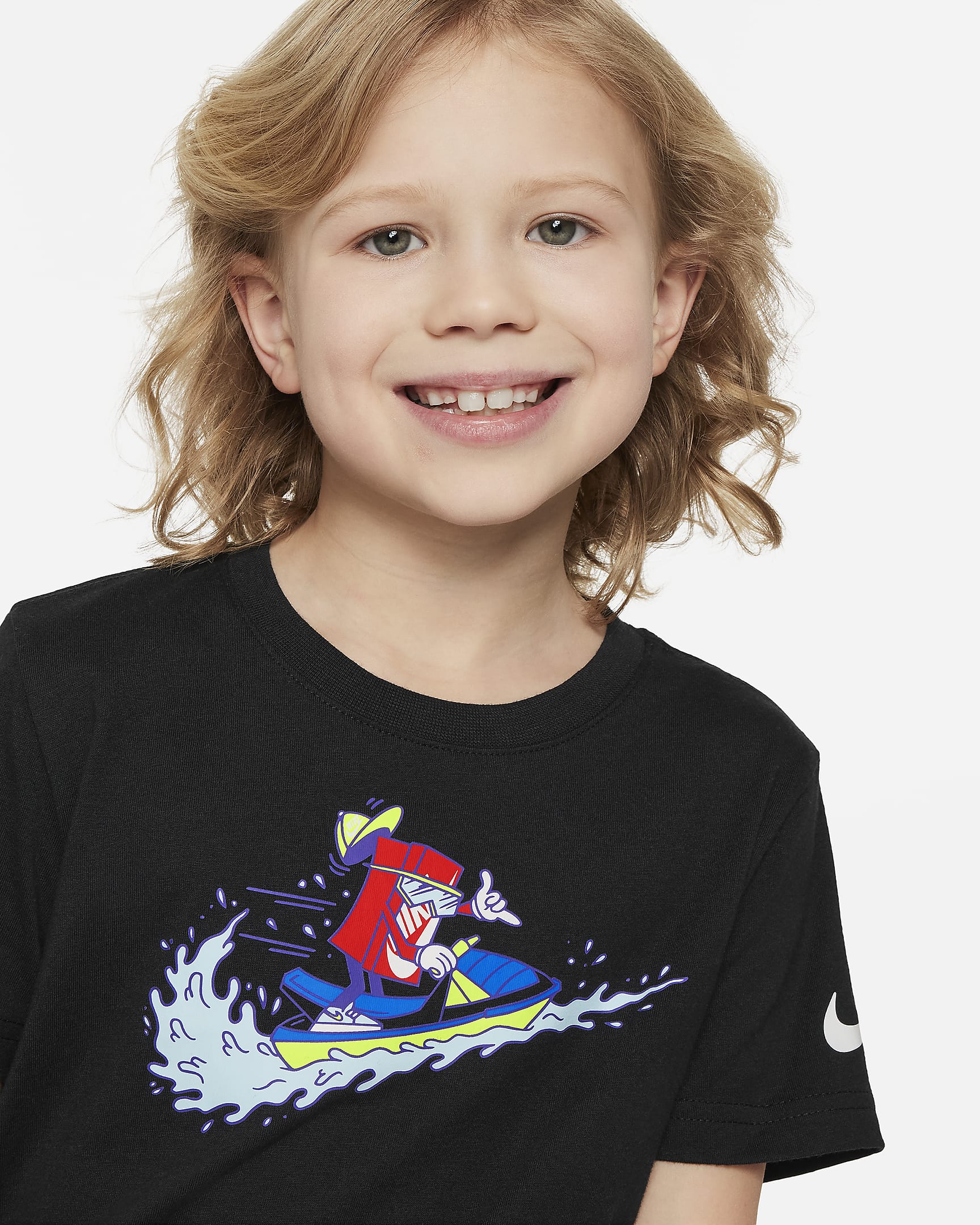 Nike Younger Kids' Boxy Jet Ski T-Shirt. Nike UK