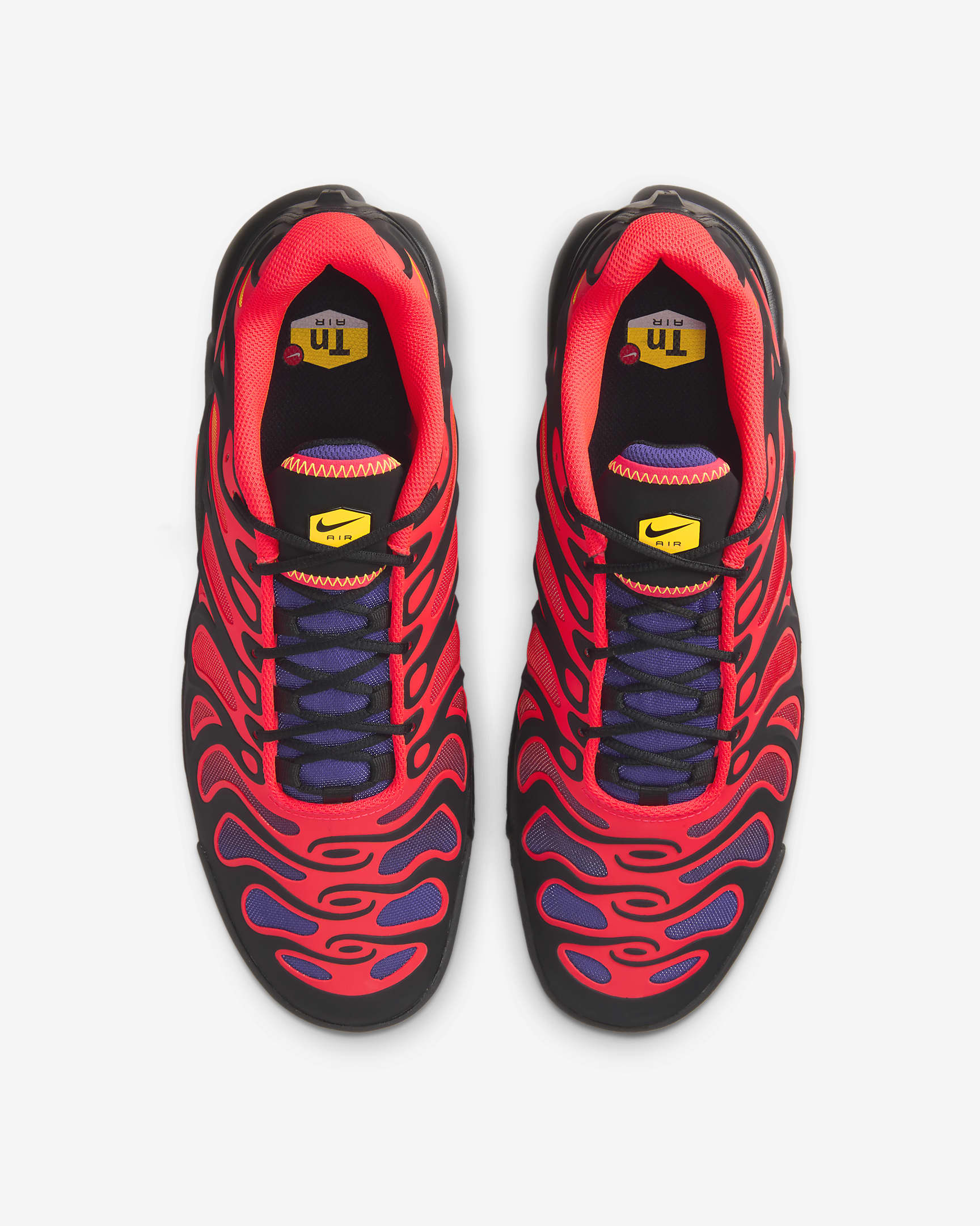 Chaussure Nike Air Max Plus Drift pour homme - Noir/Field Purple/Laser Orange/Bright Crimson