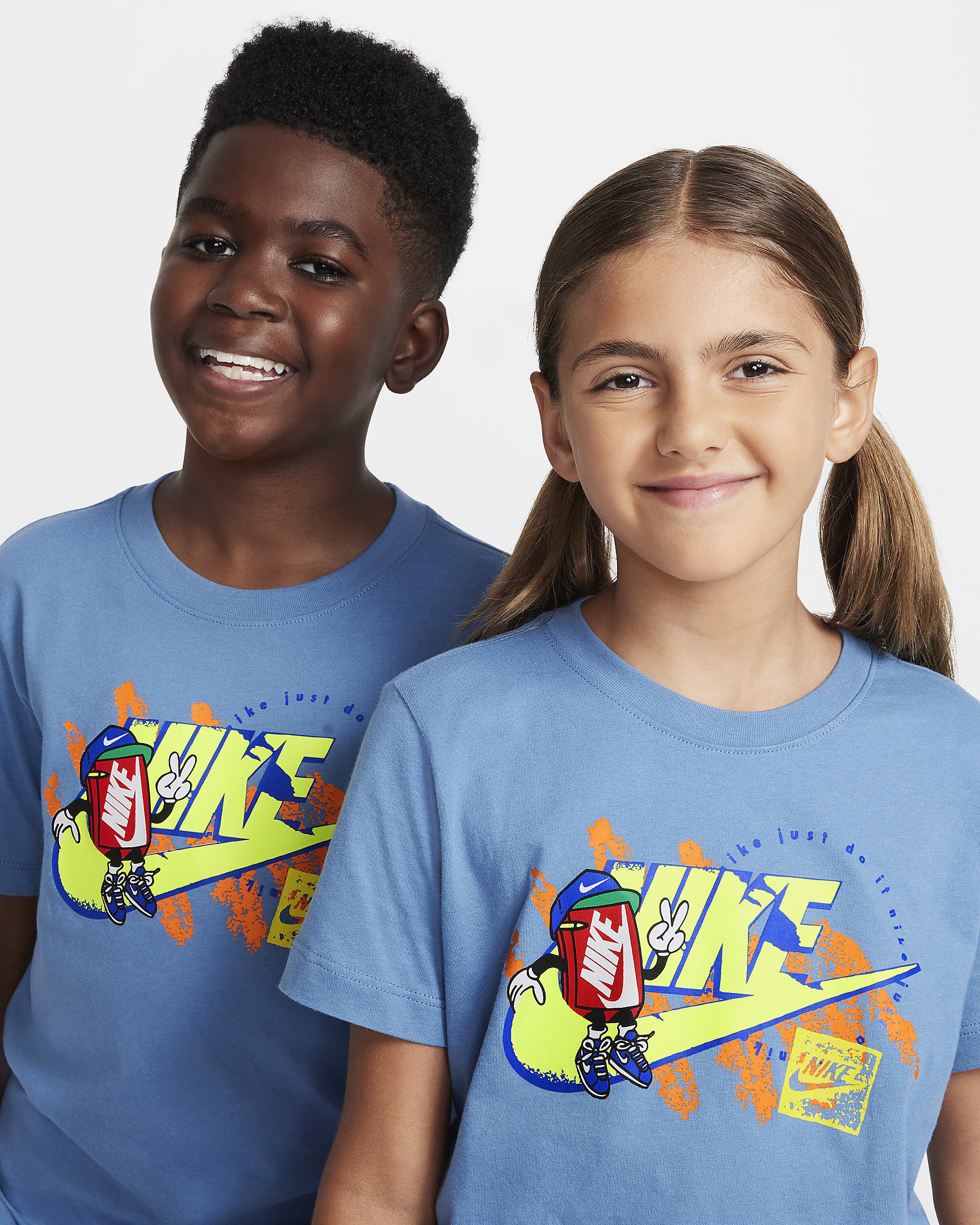 Nike Sportswear T-Shirt für ältere Kinder - Aegean Storm