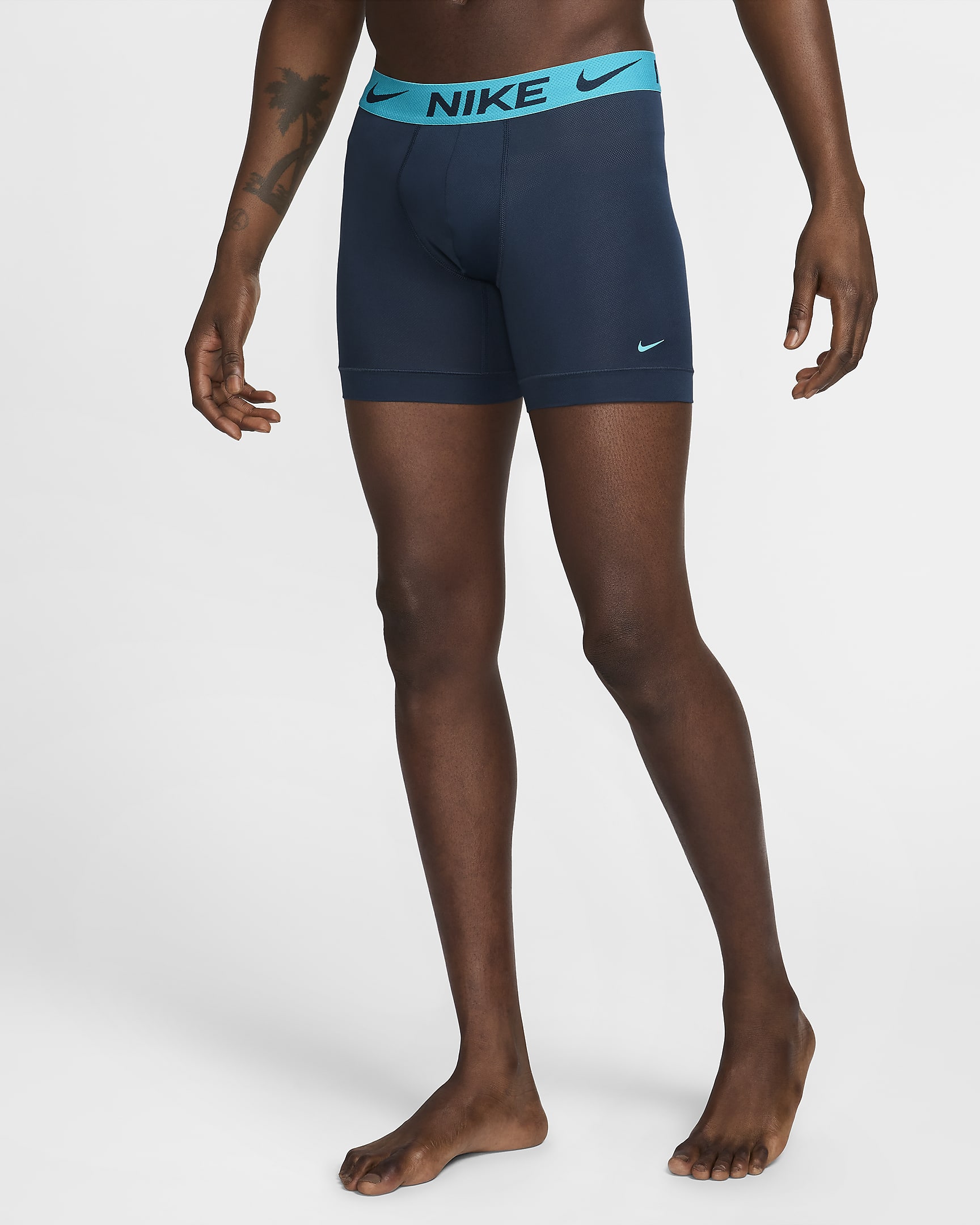 Nike Dri-FIT ADV Micro Men's Boxer Briefs (3-Pack) - Ocean Blue