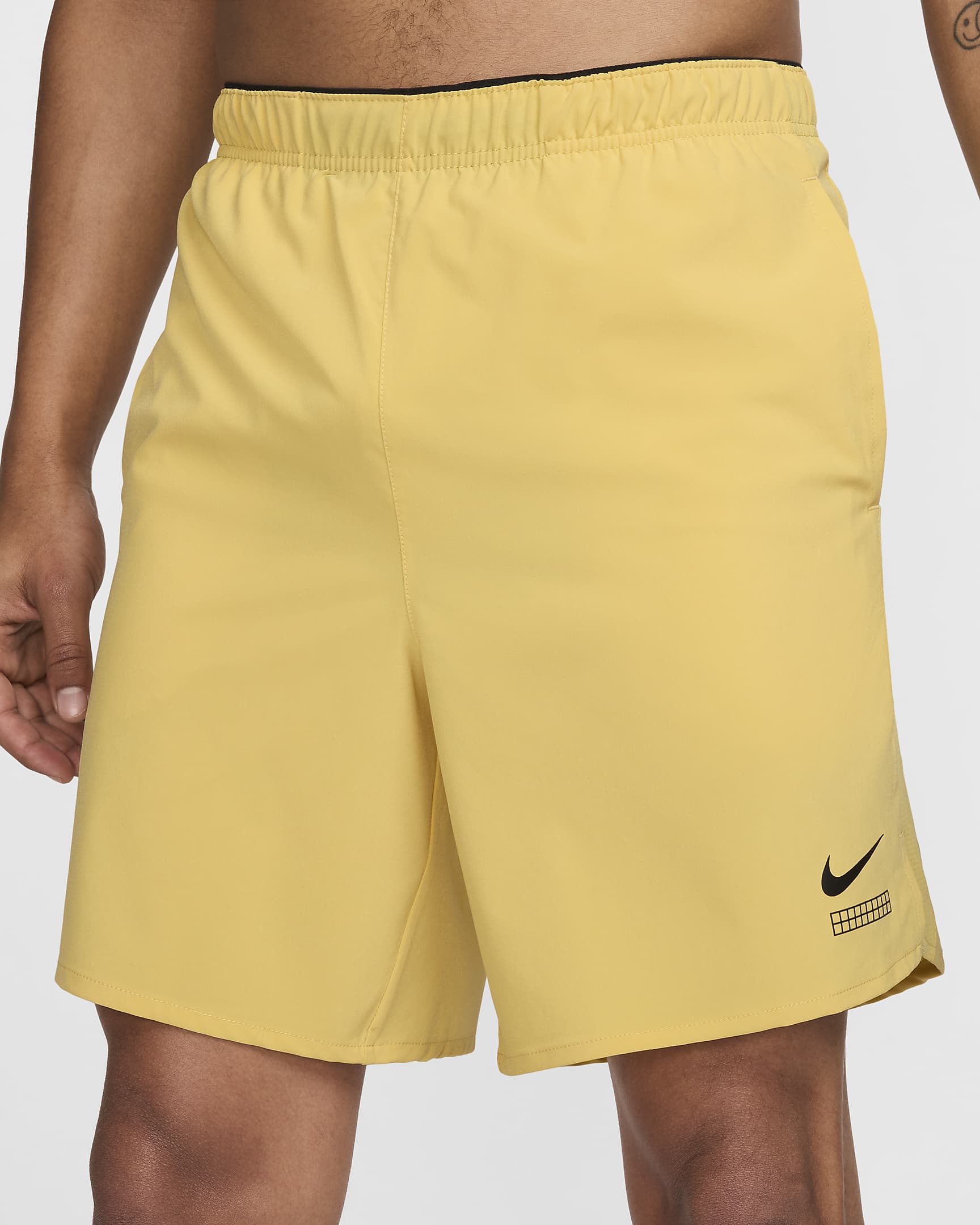 Nike Challenger Men's 18cm (approx.) Brief-Lined Running Shorts - Saturn Gold