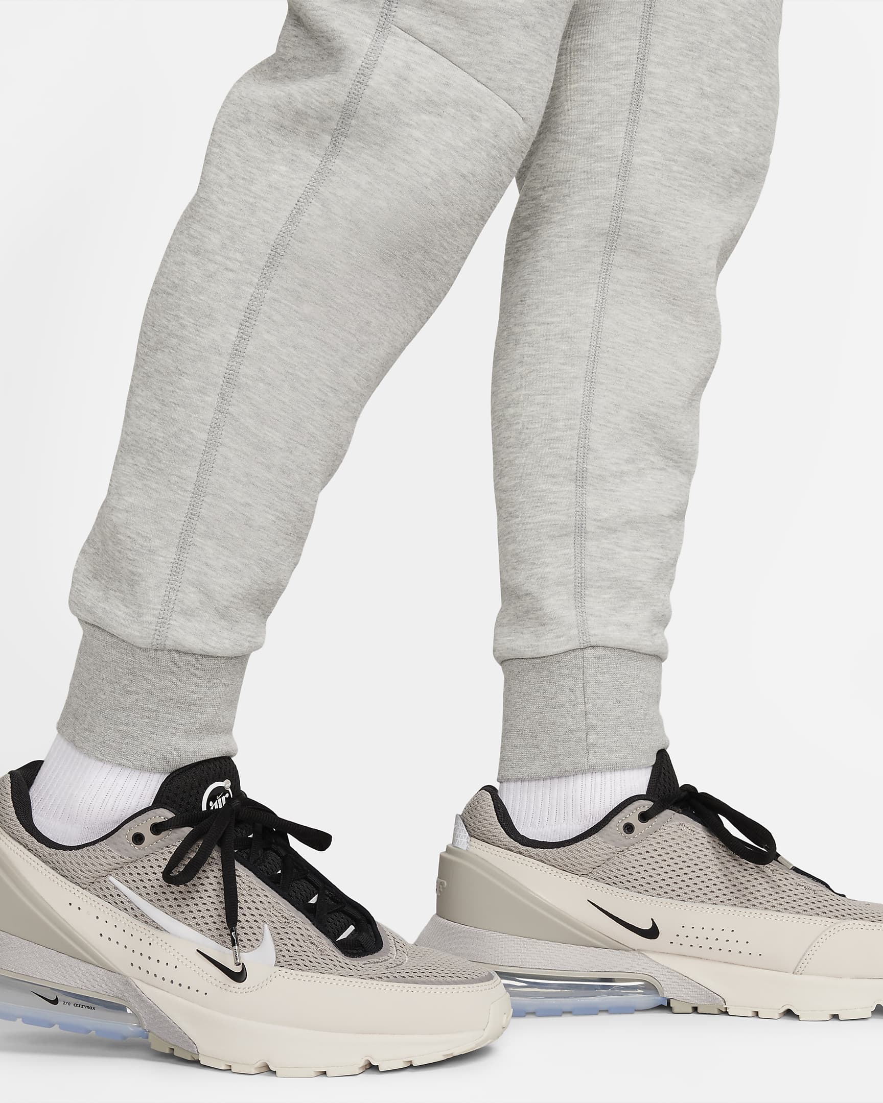 Nike Sportswear Tech Fleece Men's Slim-Fit Joggers - Dark Grey Heather/Black