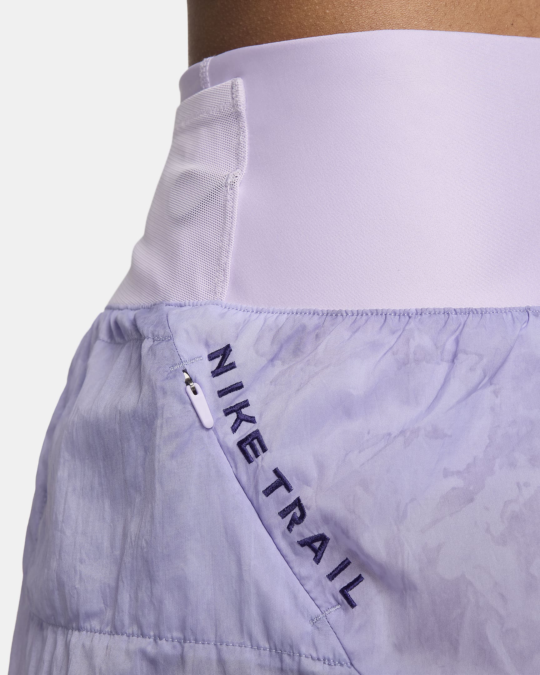 Nike Trail Women's Repel Mid-Rise 8cm (approx.) Brief-Lined Running Shorts - Lilac Bloom/Court Purple/Court Purple