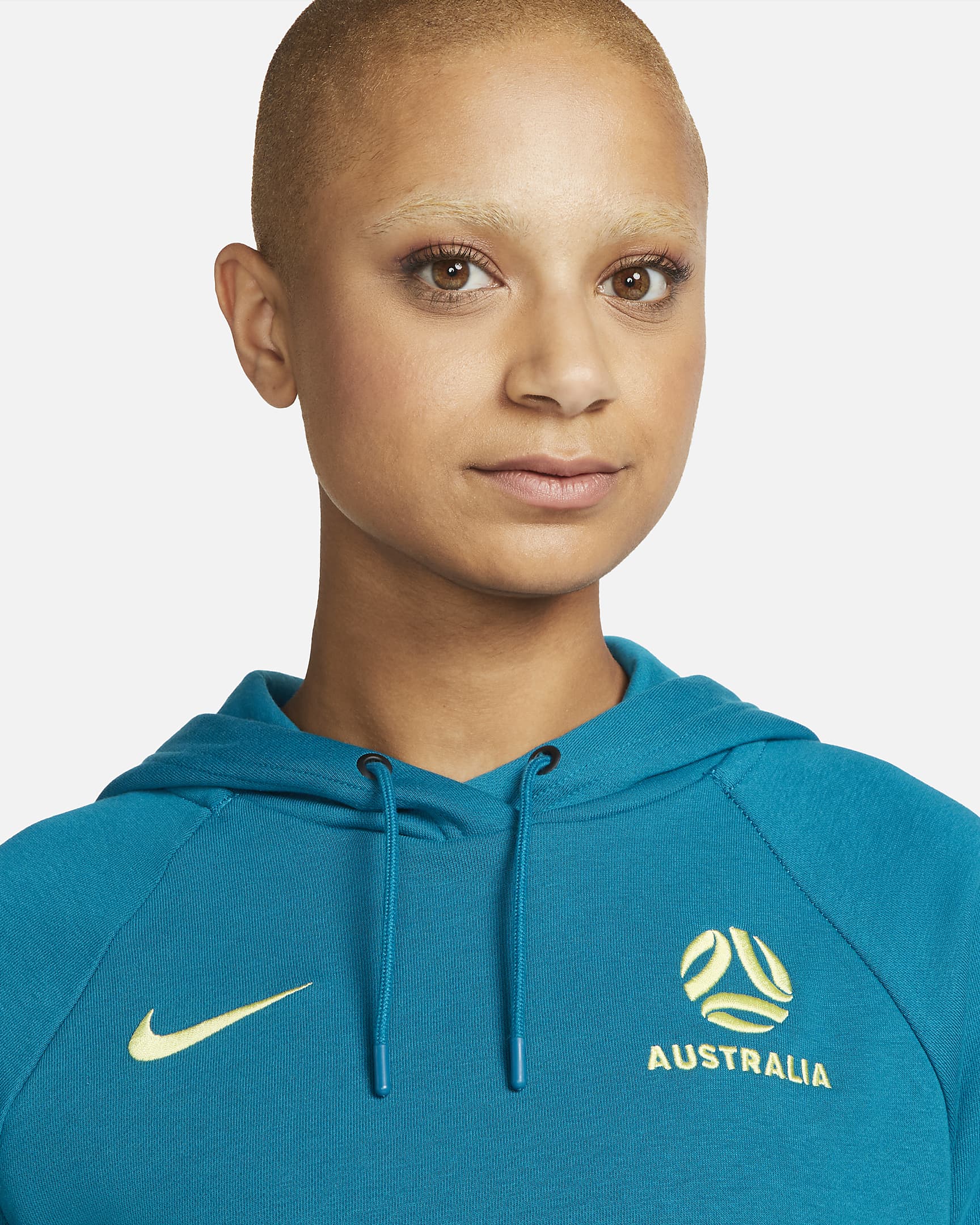 Australia Essential Women's Nike Fleece Pullover Hoodie. Nike UK