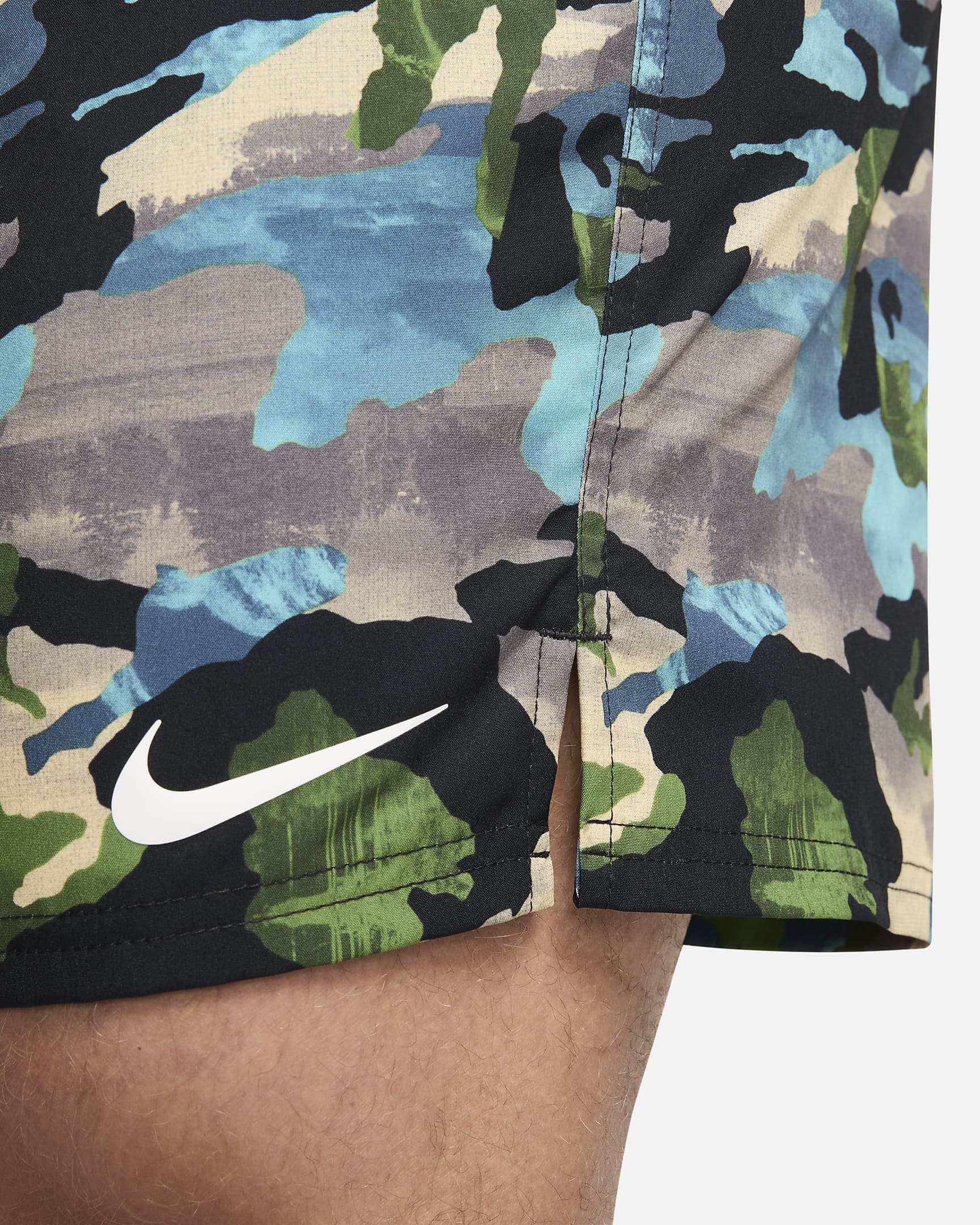 Nike Swim Classic Camo Men's 7" Volley Shorts - Black