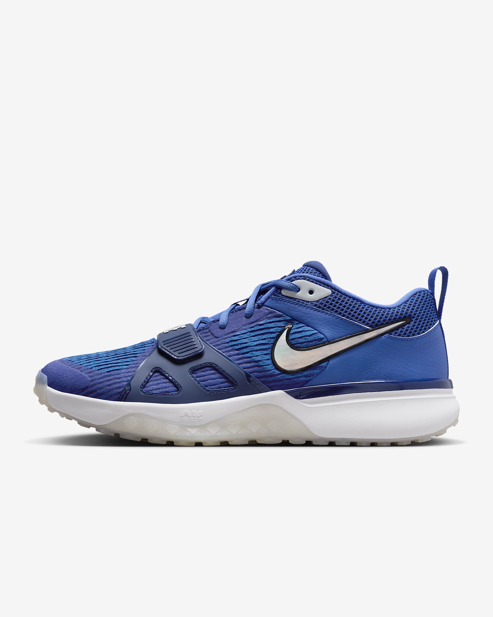 Nike Air Zoom Diamond Elite Turf Men's Baseball Shoes - Hyper Royal/Pure Platinum/Polar/White