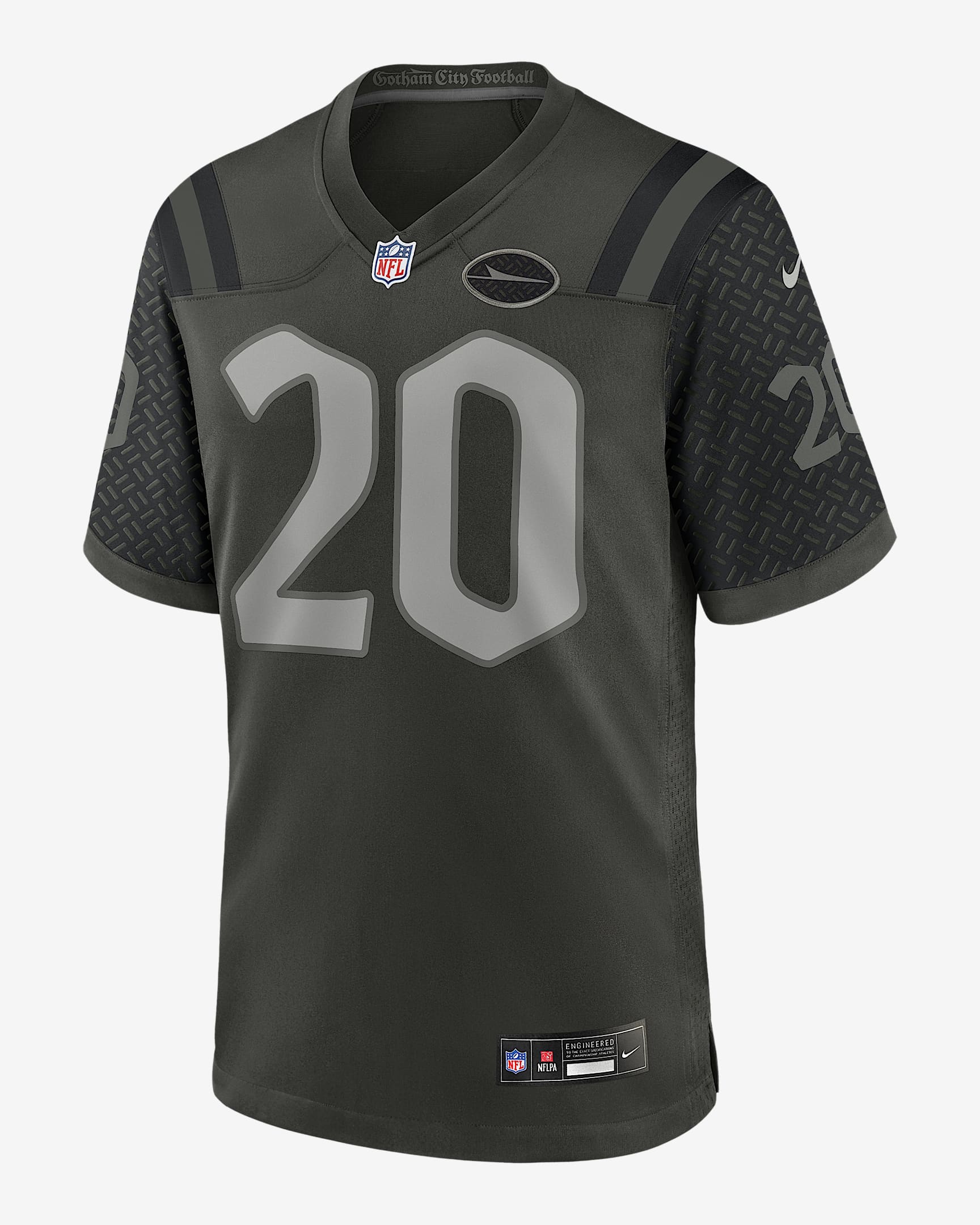 Breece Hall New York Jets Rivalries Collection Men’s Nike NFL Game Jersey - Green