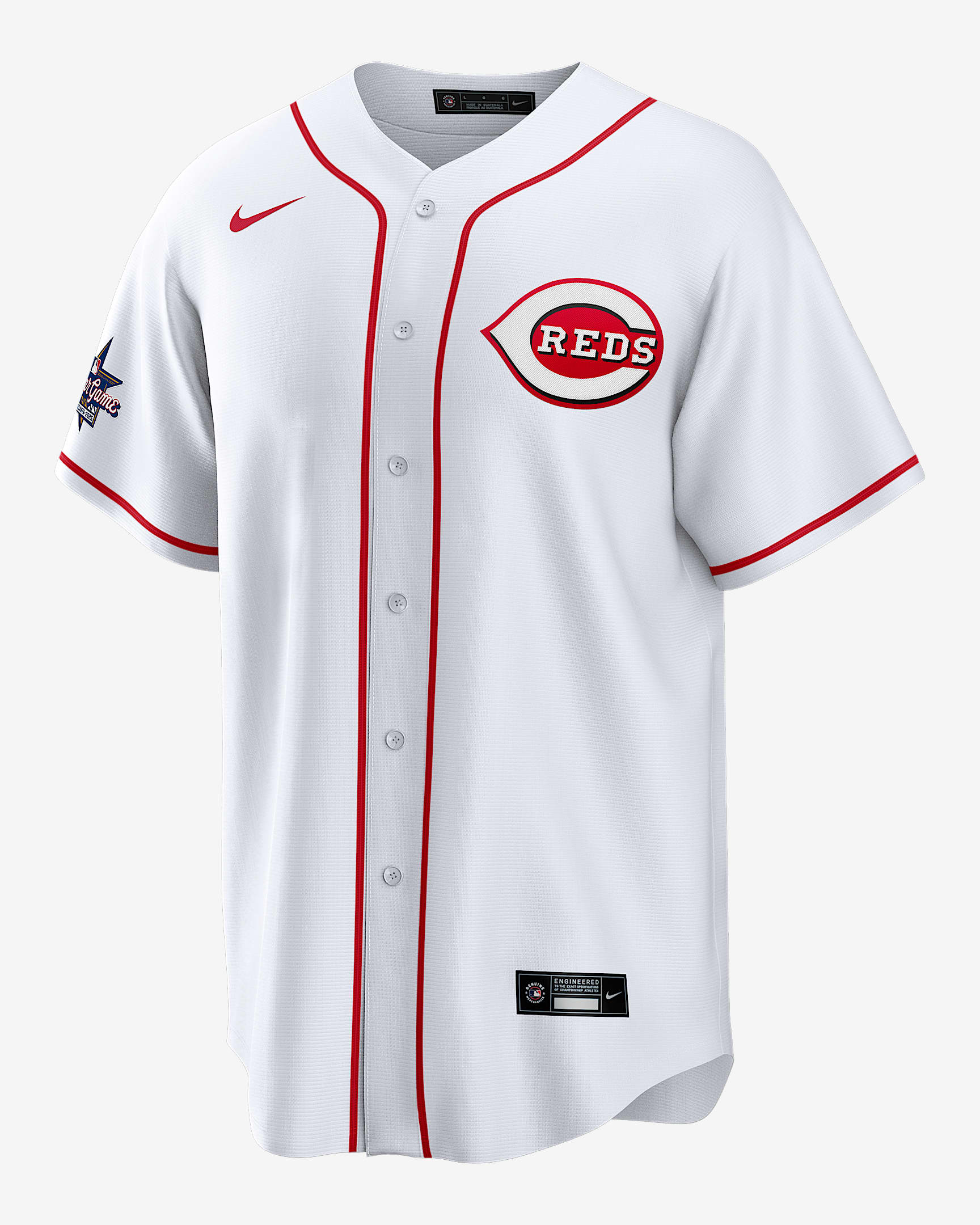 Elly De La Cruz National League 2025 All-Star Game Men's Nike MLB Replica Jersey - White