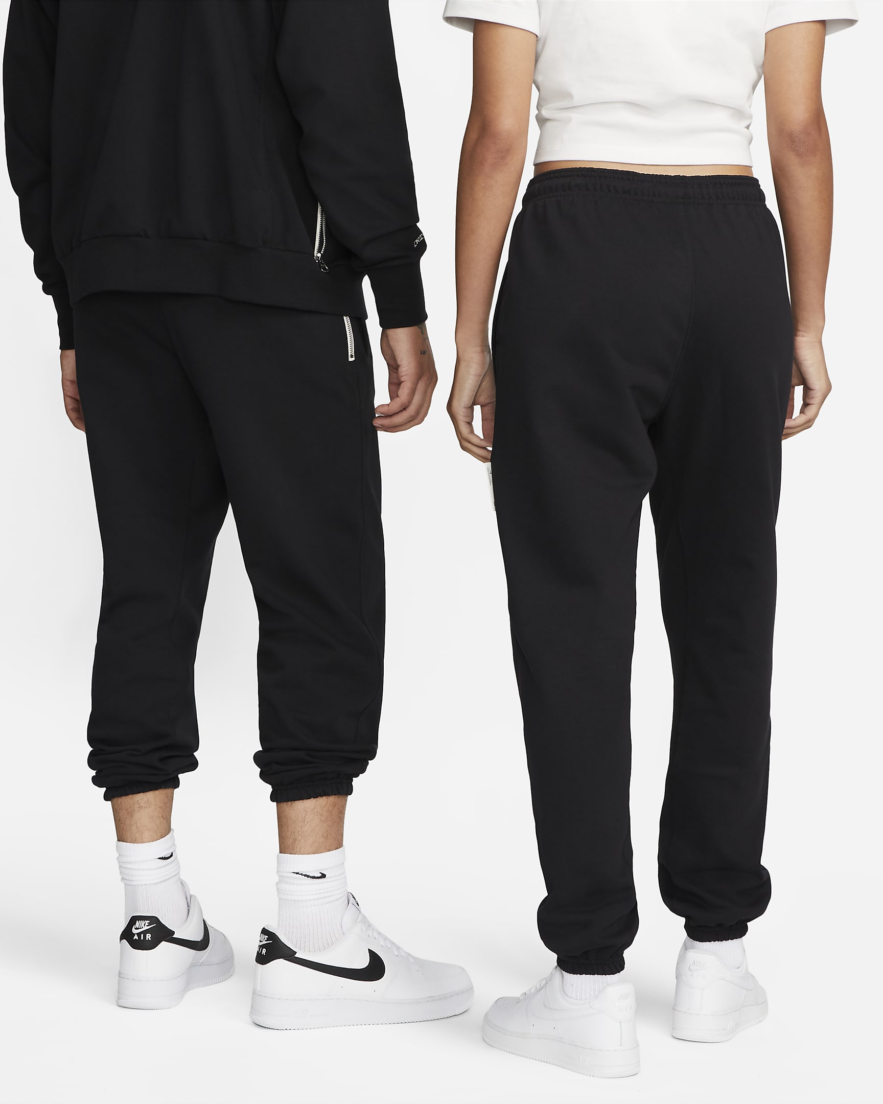 Nike Standard Issue Men's Dri-FIT Basketball Trousers - Black/Pale Ivory