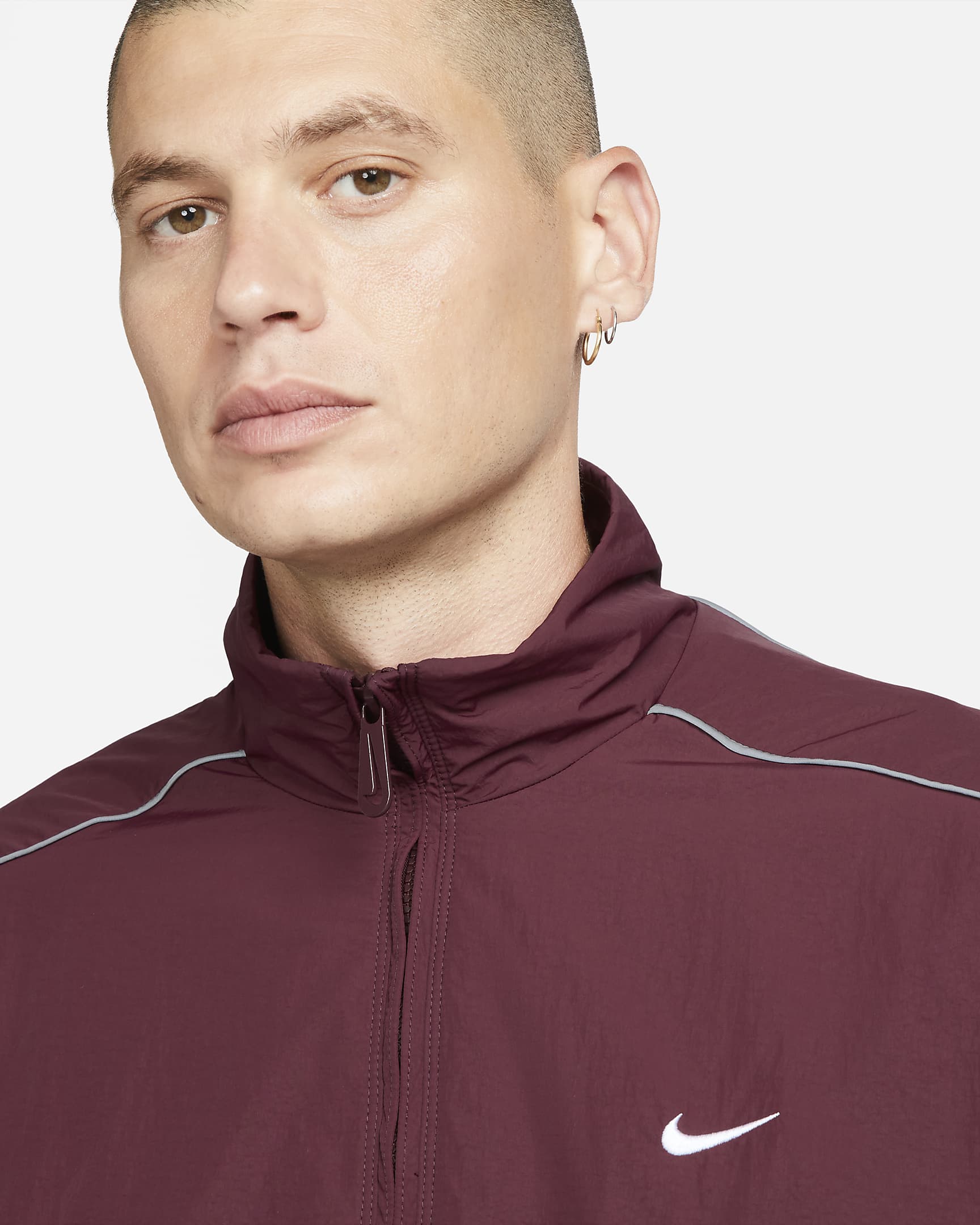 Nike Sportswear Solo Swoosh Men's Woven Tracksuit Jacket. Nike AT