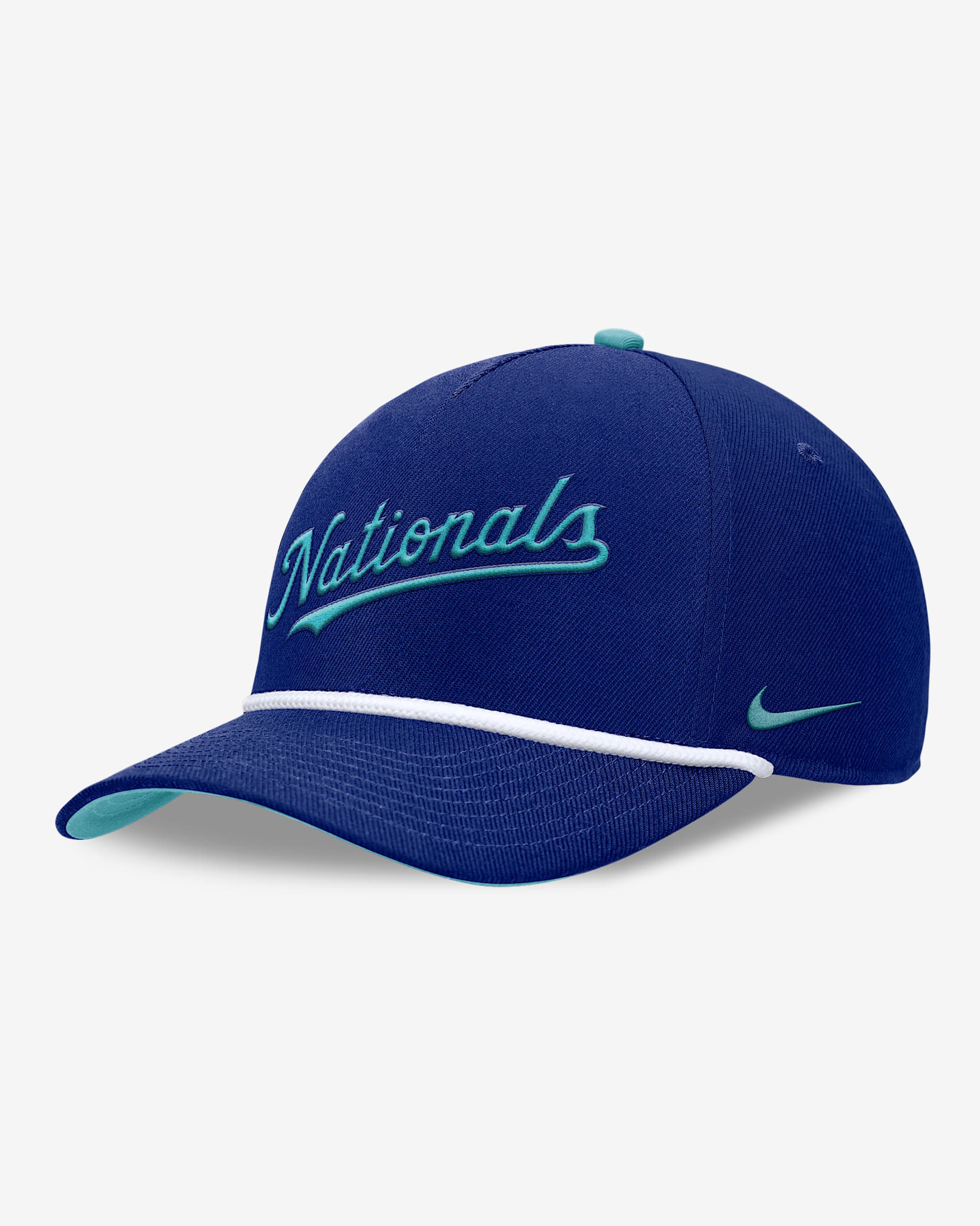 Gorra Nike de la MLB ajustable para hombre Washington Nationals Rise - Royal