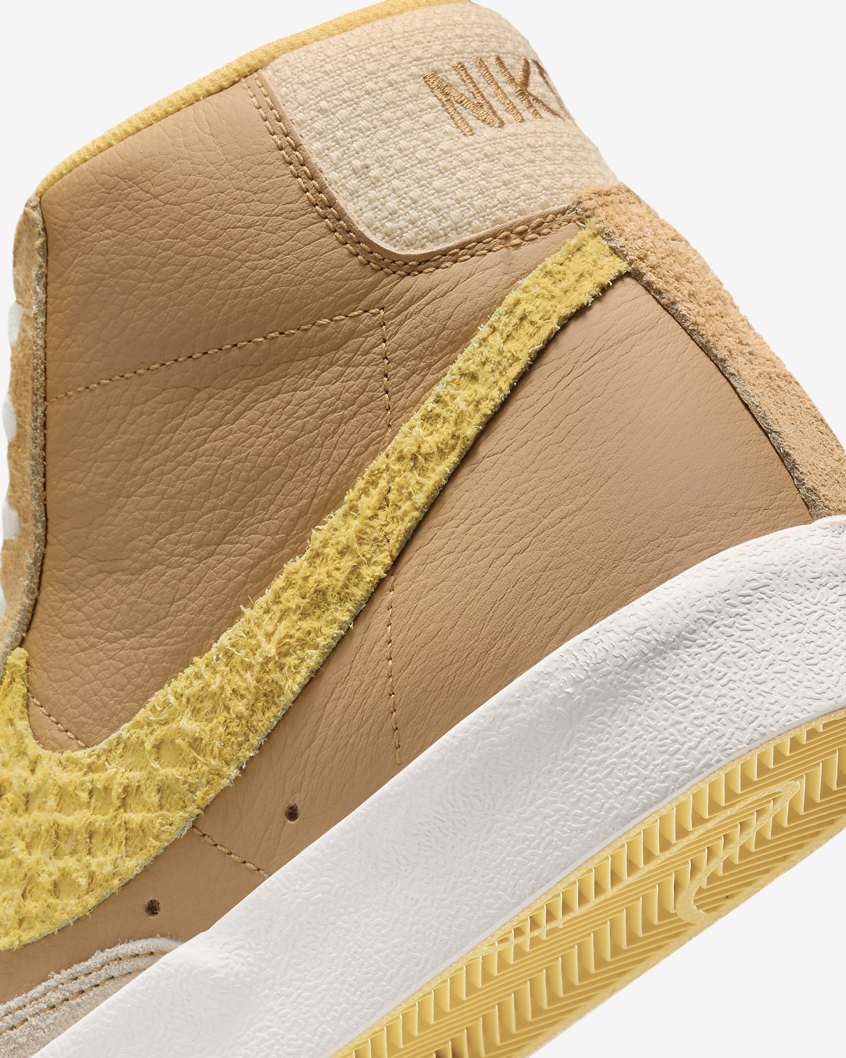 Nike Blazer Mid '77 Vintage Men's Shoes - Wheat/Team Gold/Black/Vivid Sulfur