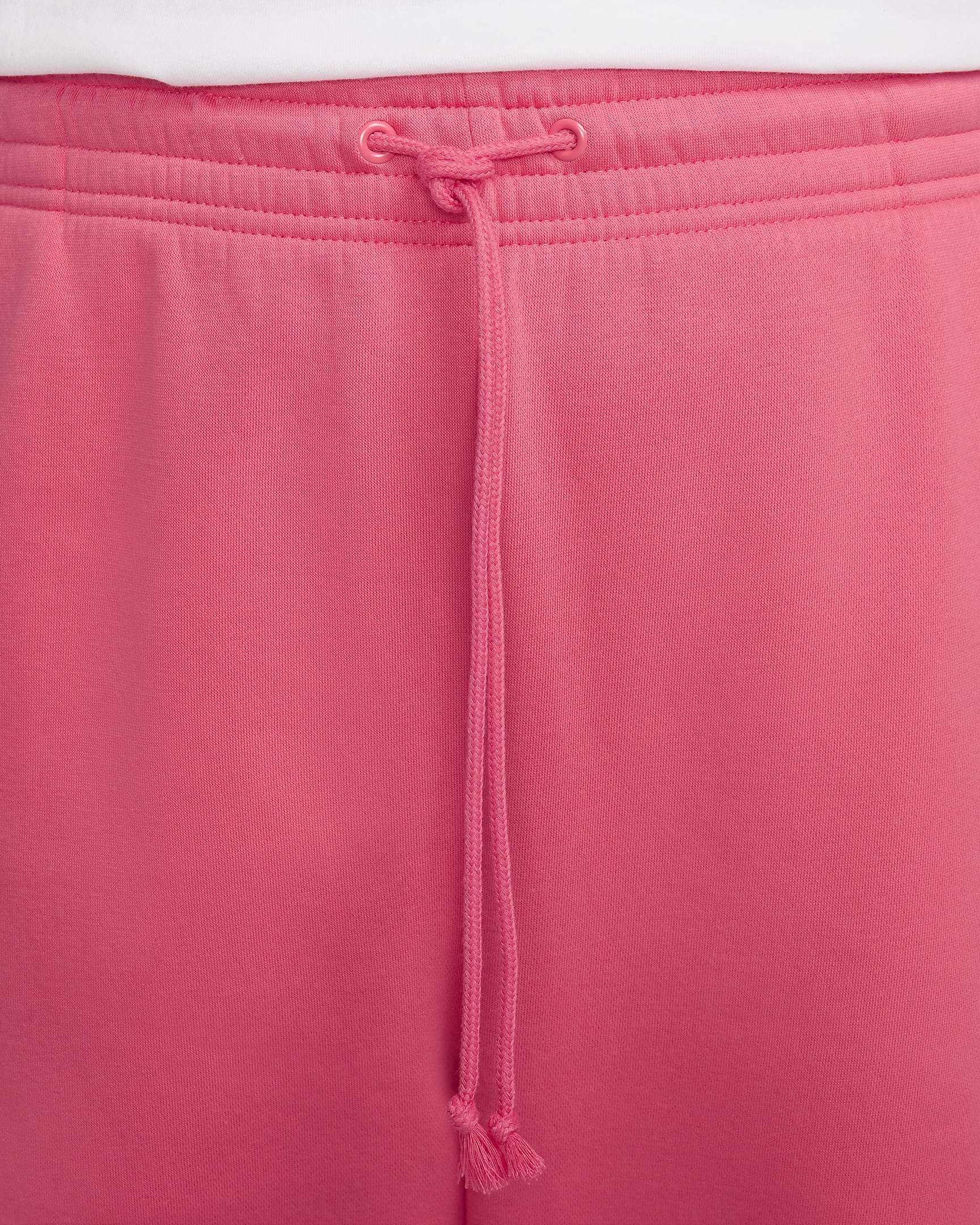 Nike Sportswear Phoenix Fleece ekstra store sweatpants med høyt liv til dame (Plus Size) - Aster Pink/Sail