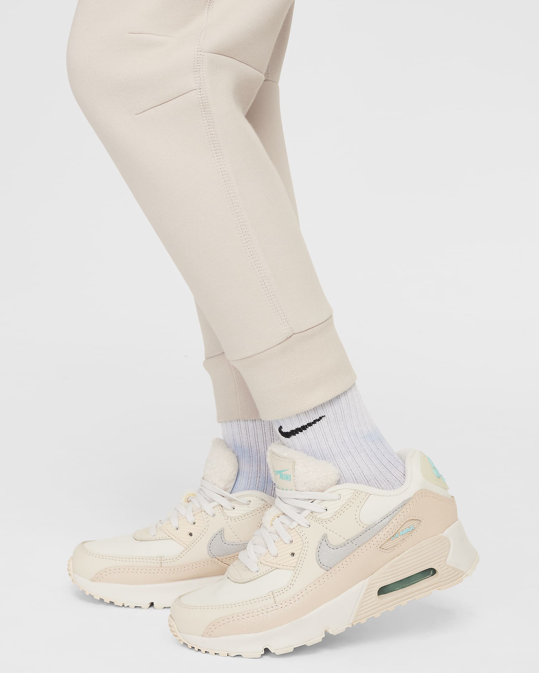 Nike Sportswear Tech Fleece FullZip Set Little Kids 2Piece Hoodie Set