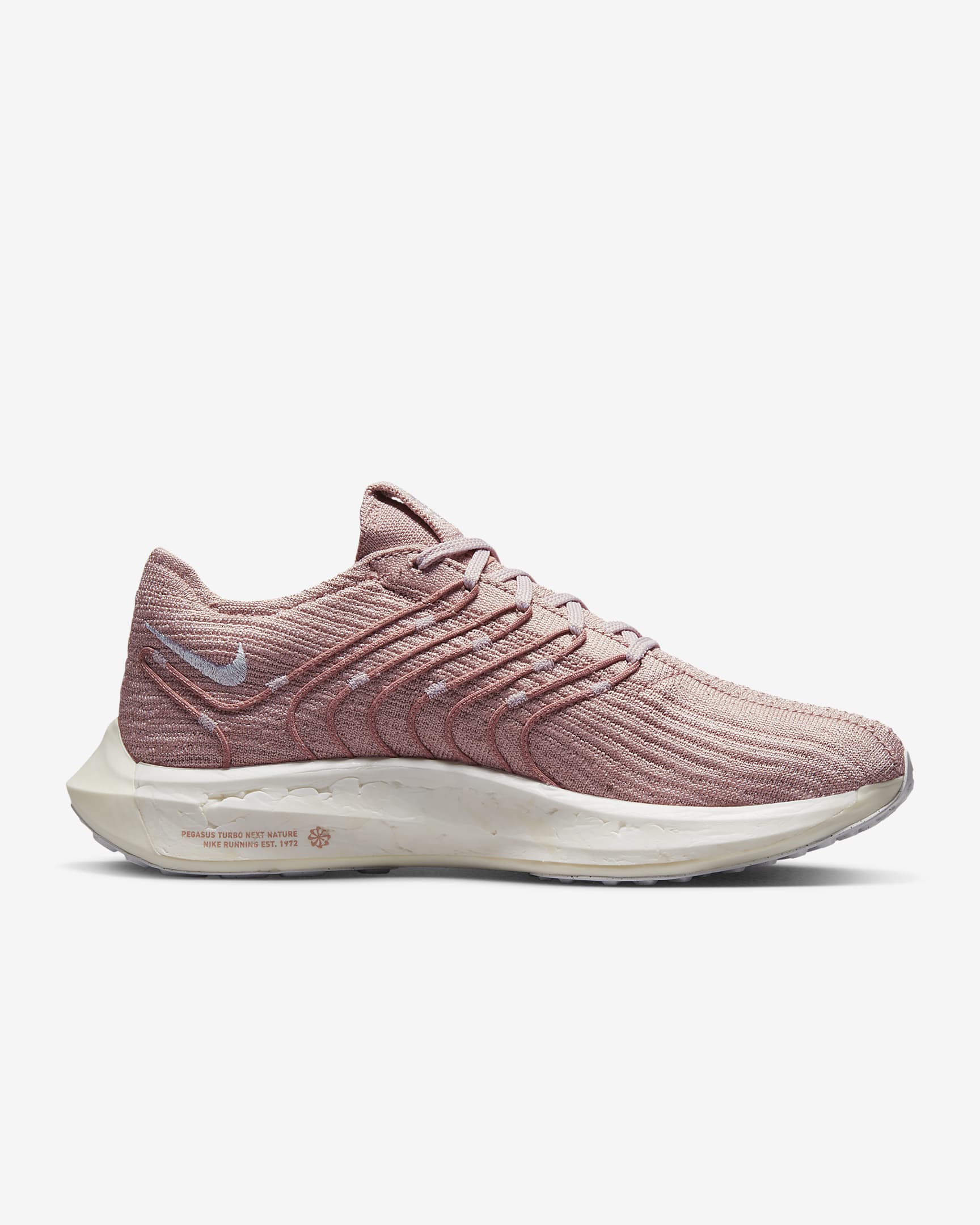 Nike Pegasus Turbo Women's Road Running Shoes - Pink Oxford/Barely Rose/White/White