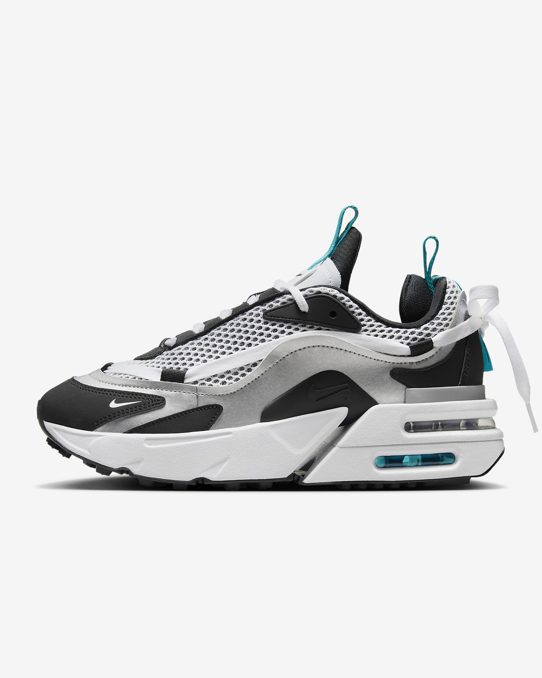 Nike Air Max Furyosa NRG Zapatillas - Mujer - Blanco/Plata metalizado/Dusty Cactus/Negro