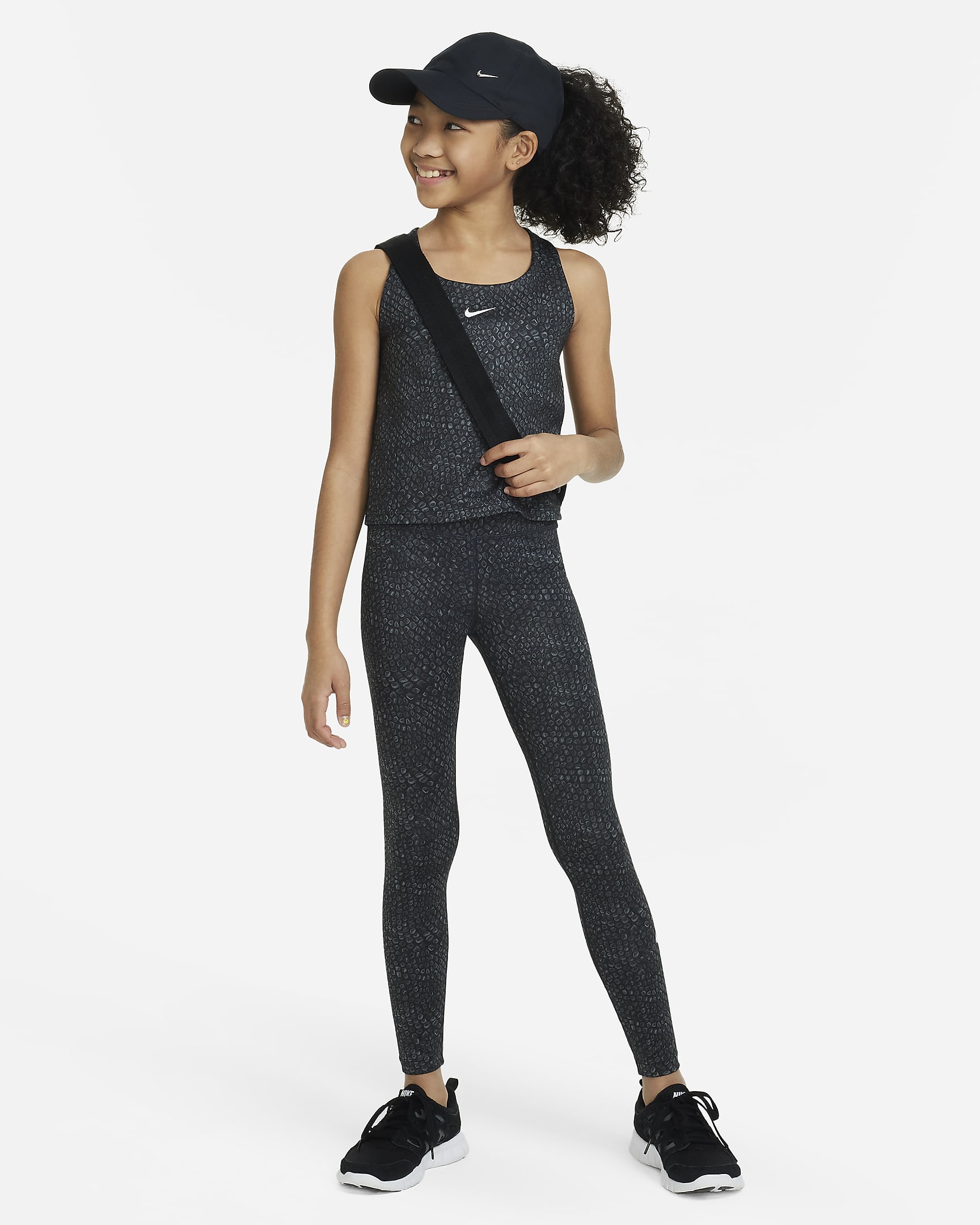 Nike Swoosh Older Kids' (Girls') Tank Sports Bra. Nike UK