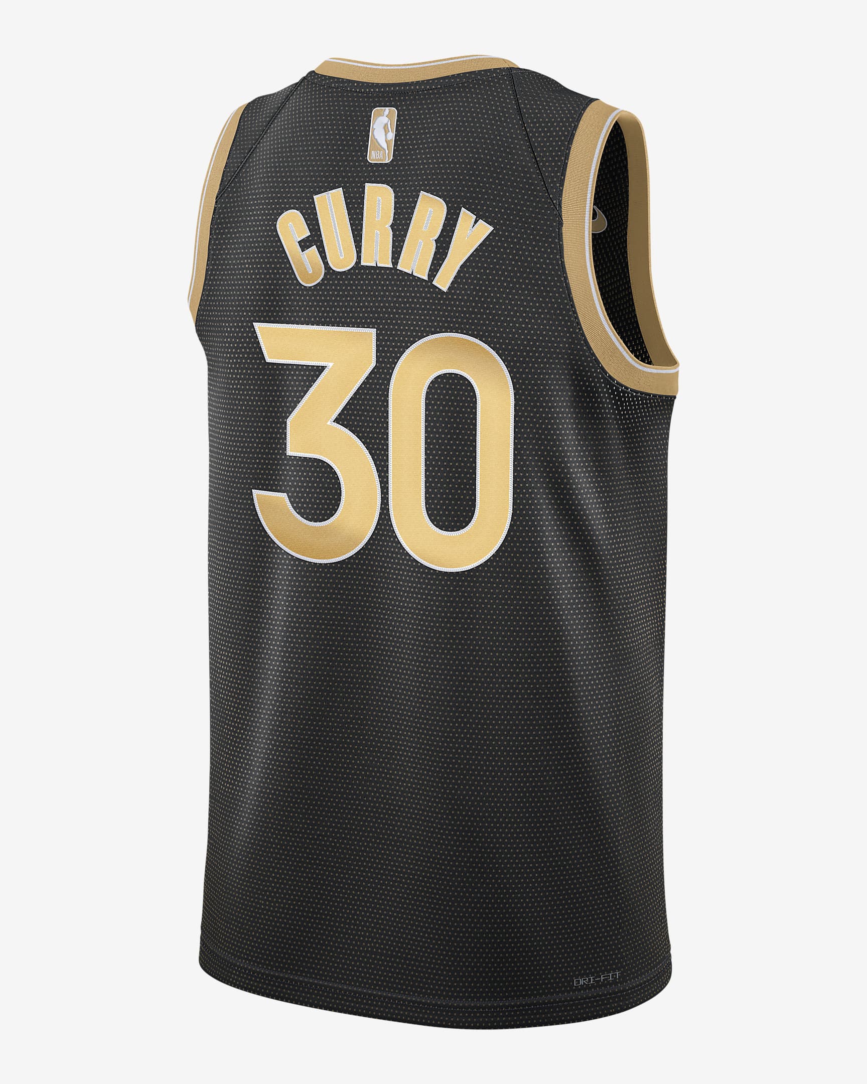 Stephen Curry Golden State Warriors 2024 Select Series Nike Dri-FIT NBA Swingman Trikot für Herren - Schwarz/Club Gold