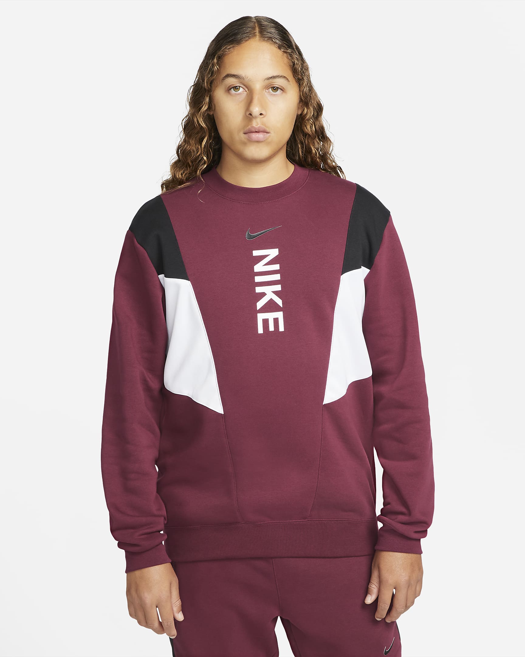 Nike Sportswear Hybrid Men's Fleece Sweatshirt. Nike DK